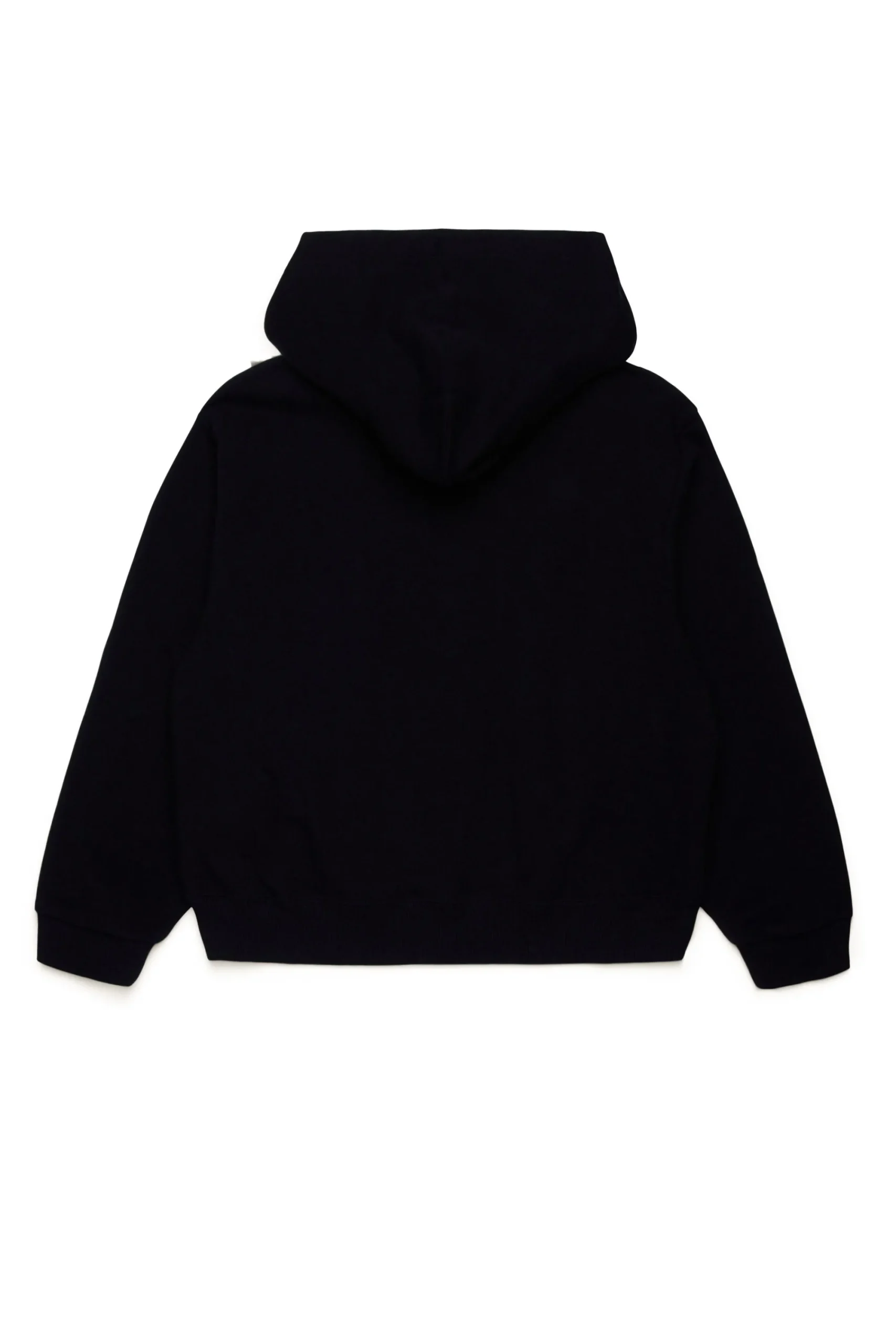 Sweatshirts | Sweatshirts>MM6 MAISON MARGIELA Re-cut sweatshirt with hidden Numeric logo black