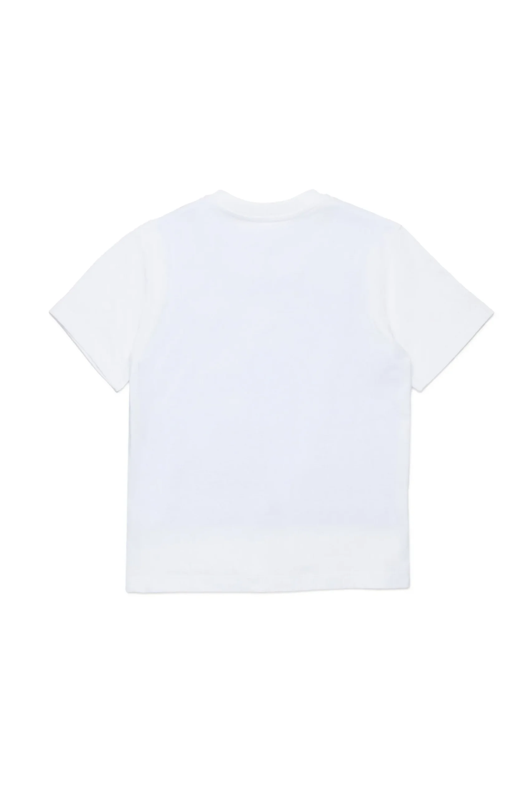 T-Shirts | T-Shirts>MM6 MAISON MARGIELA Re-cut T-shirt with raw cut details royal blue