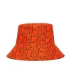 Logomania | Logomania>N°21 Reversible gabardine fisherman hat deep orange