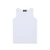 T-Shirts | Swimwear>DSQUARED2 Ribbed sleeveless branded T-shirt white