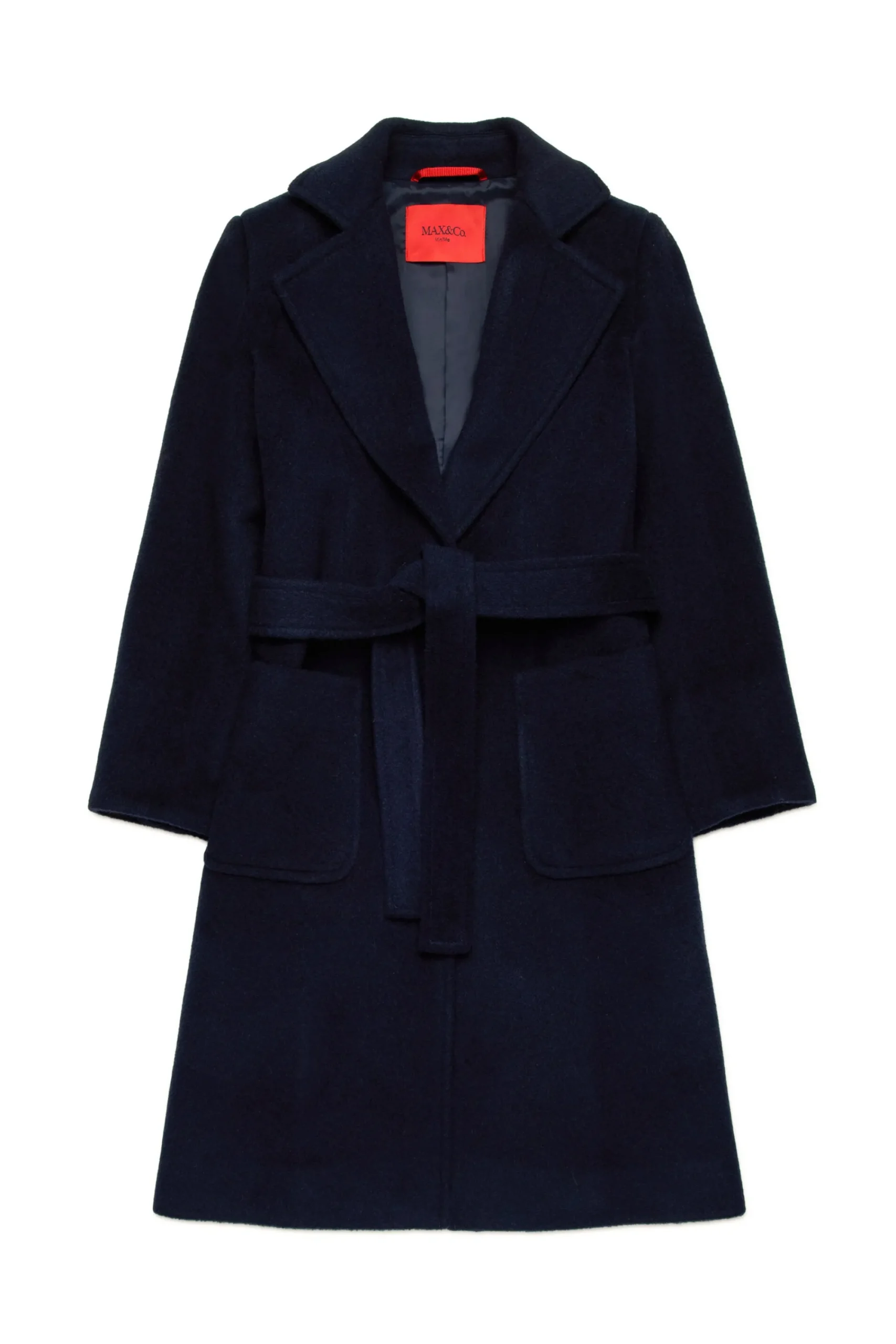 Jackets And Padded Jackets>MAX&Co. Runaway wool coat night blue