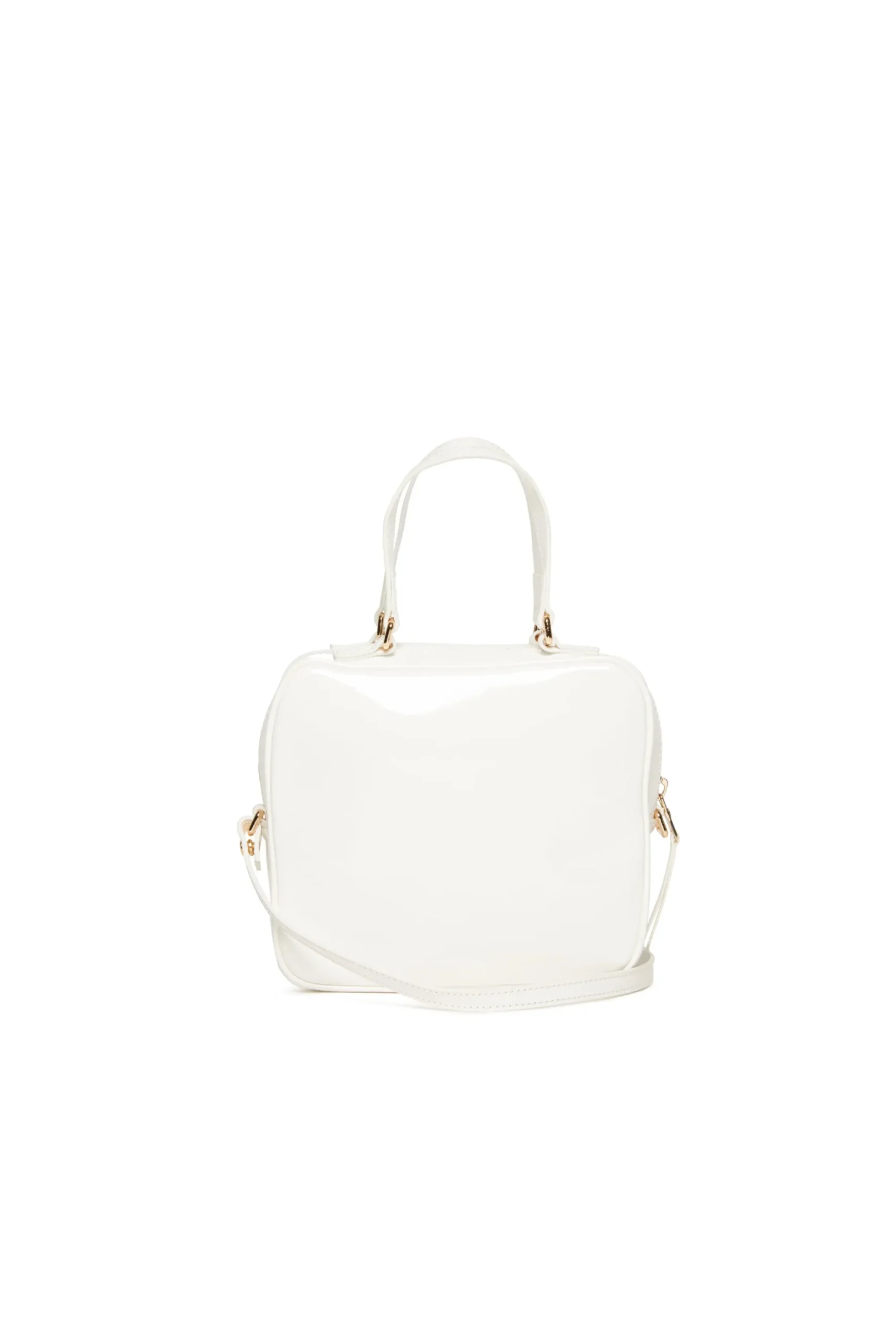 Bags And Backpacks>N°21 Satchel bag with golden details white