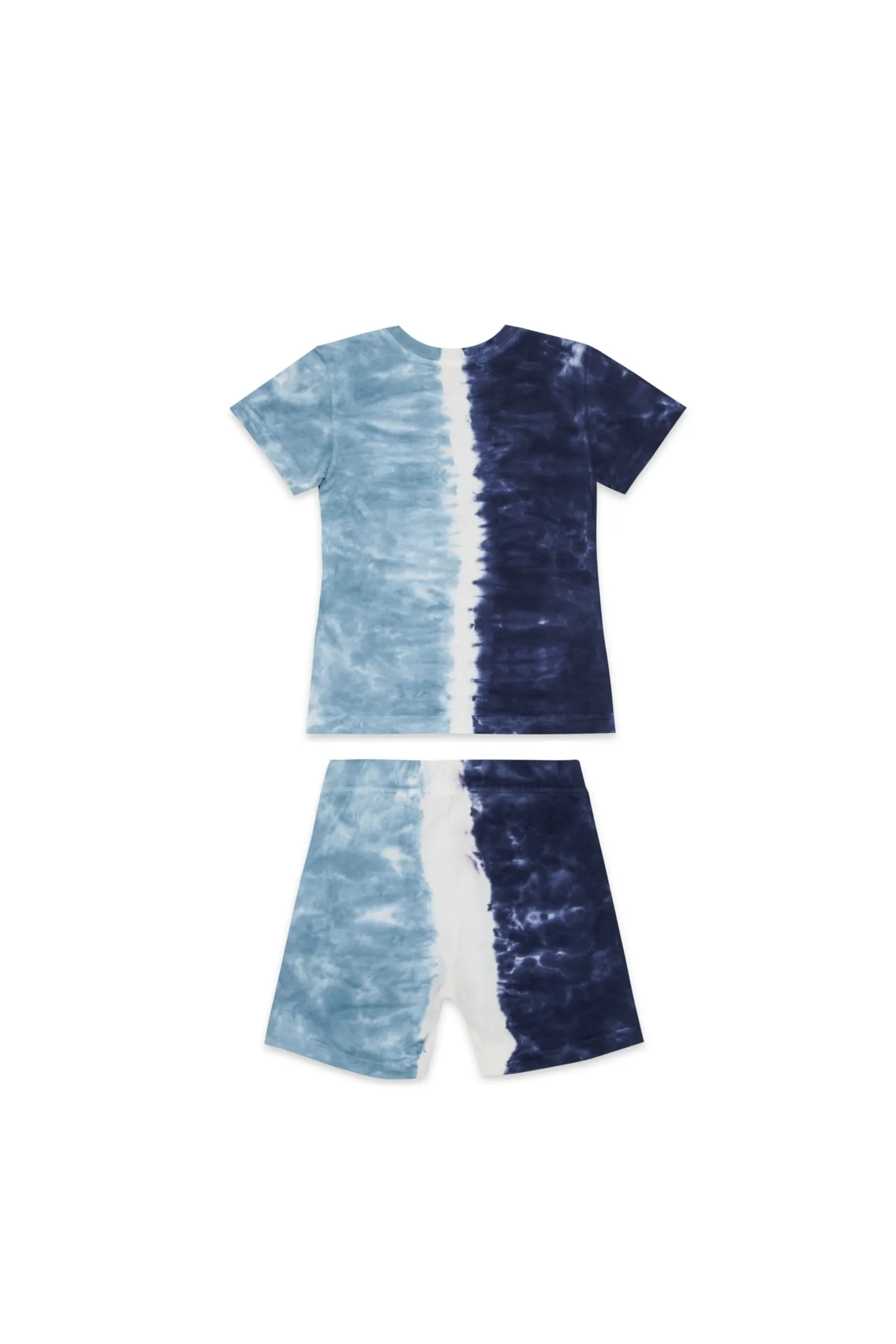 Tracksuits And Baby Set | Activewear>DIESEL Shaded degradé effect jumpsuit with logo dark blue