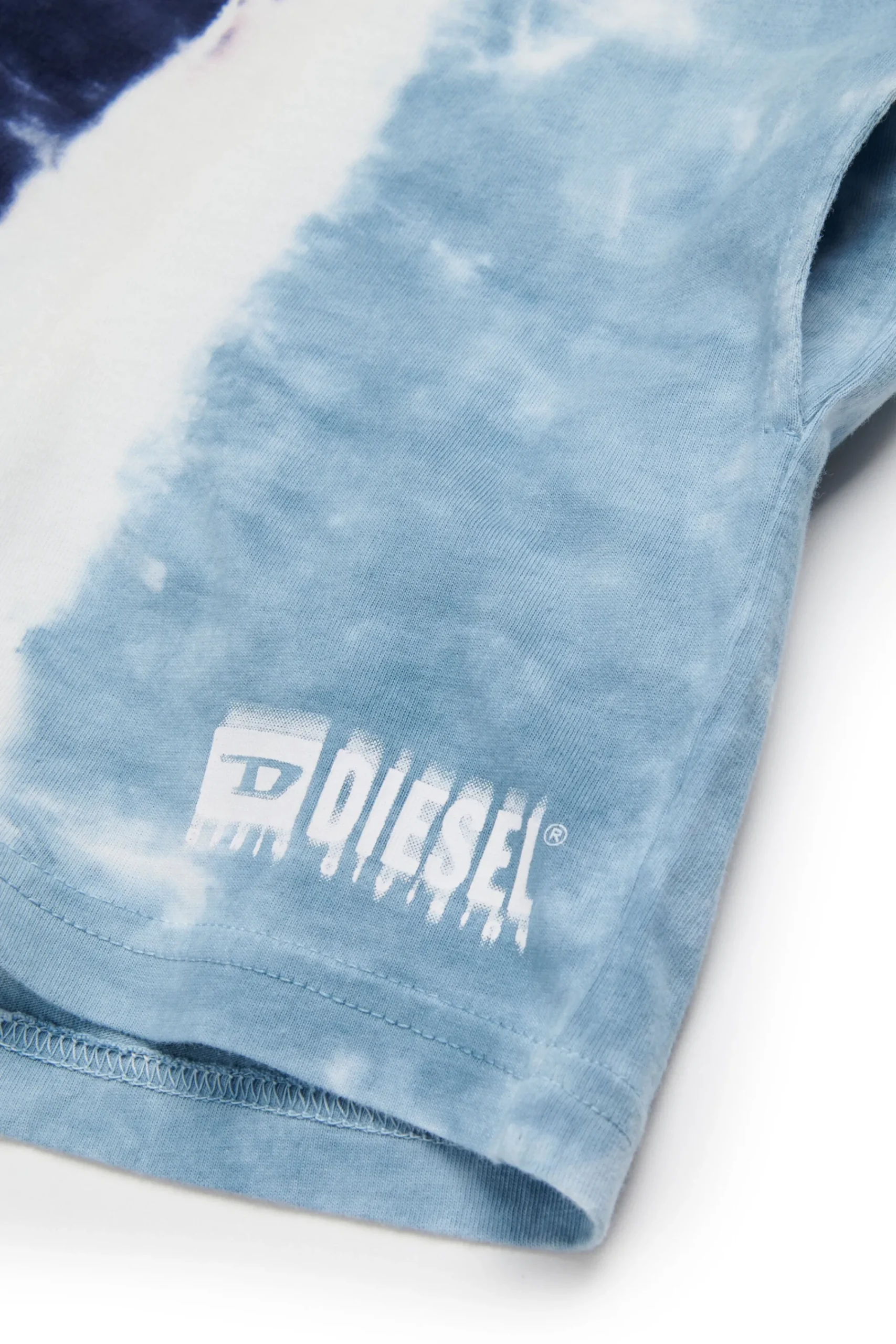Tracksuits And Baby Set | Activewear>DIESEL Shaded degradé effect jumpsuit with logo dark blue