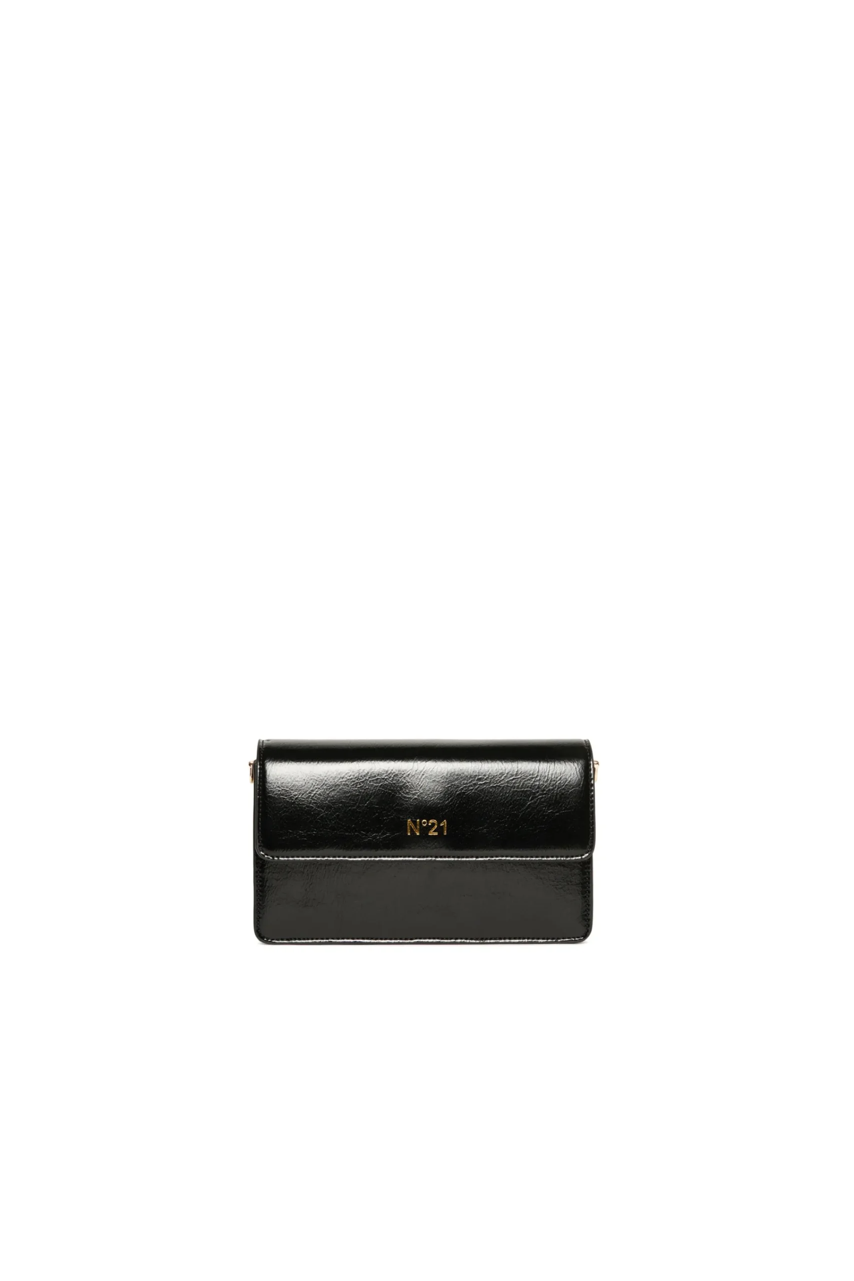 Bags And Backpacks | Party Looks>N°21 Shiny rectangular bag black