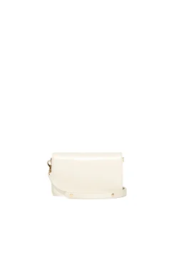 Bags And Backpacks | Party Looks>N°21 Shiny rectangular bag creamy white