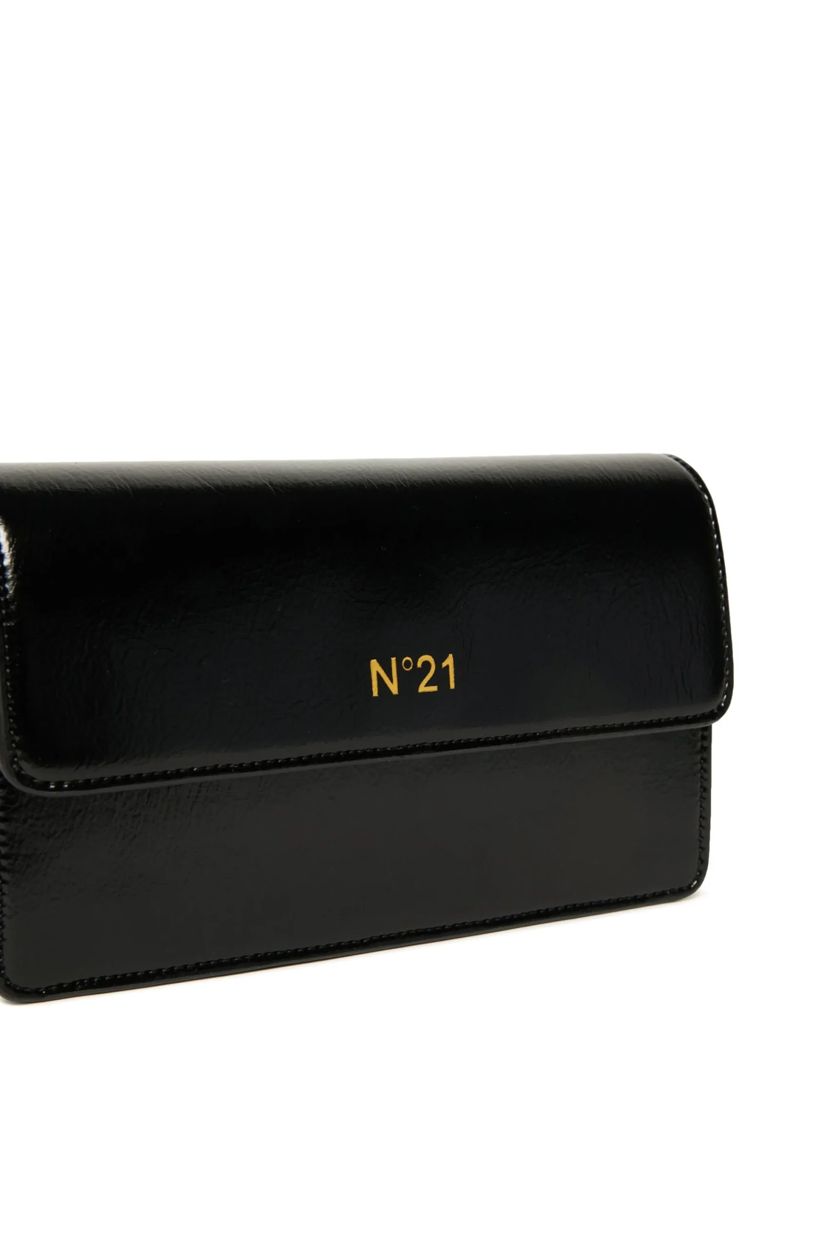 Bags And Backpacks | Party Looks>N°21 Shiny rectangular bag black