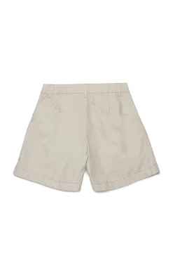 Shorts>DIESEL Shorts with darts and Oval D logo beige