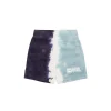 Activewear | Activewear>DIESEL Shorts with degradé effect logo dark blue