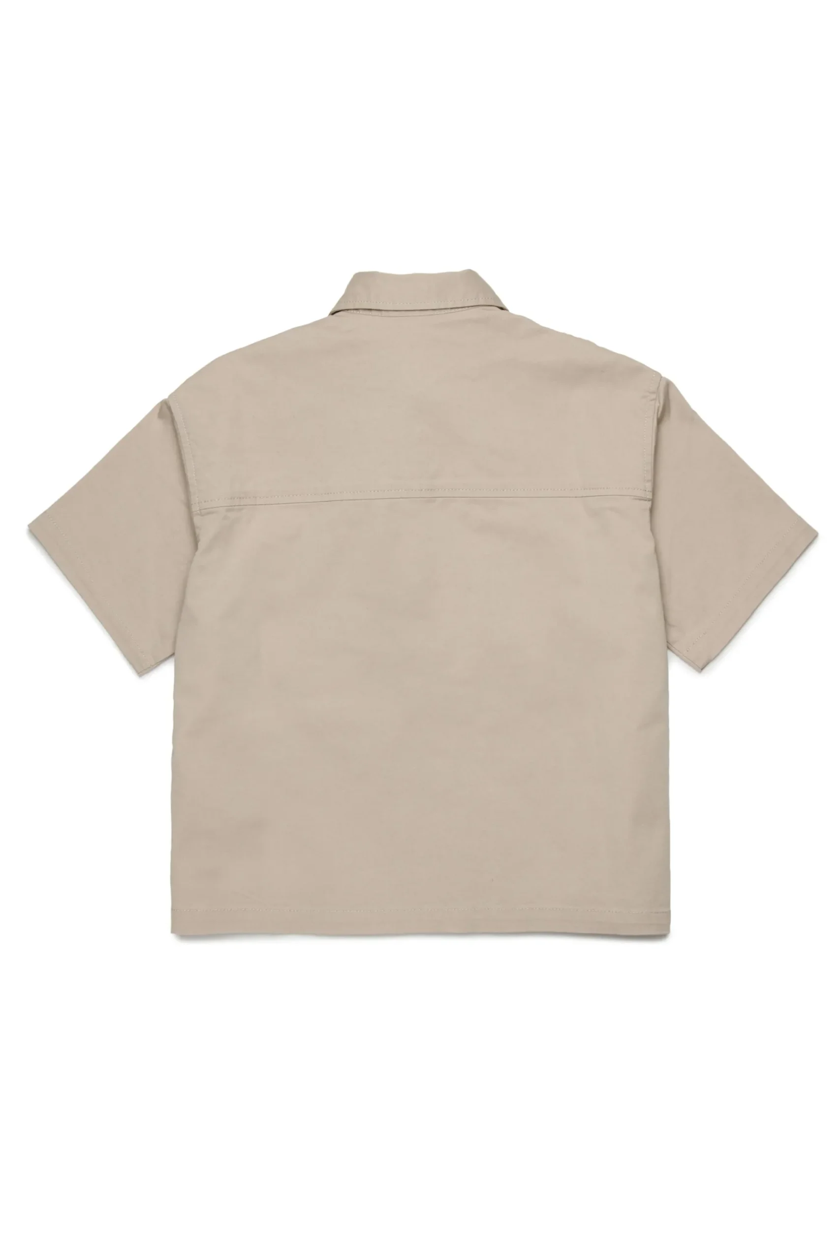 Shirts>DSQUARED2 Short-sleeved shirt with Passport graphics medium gray