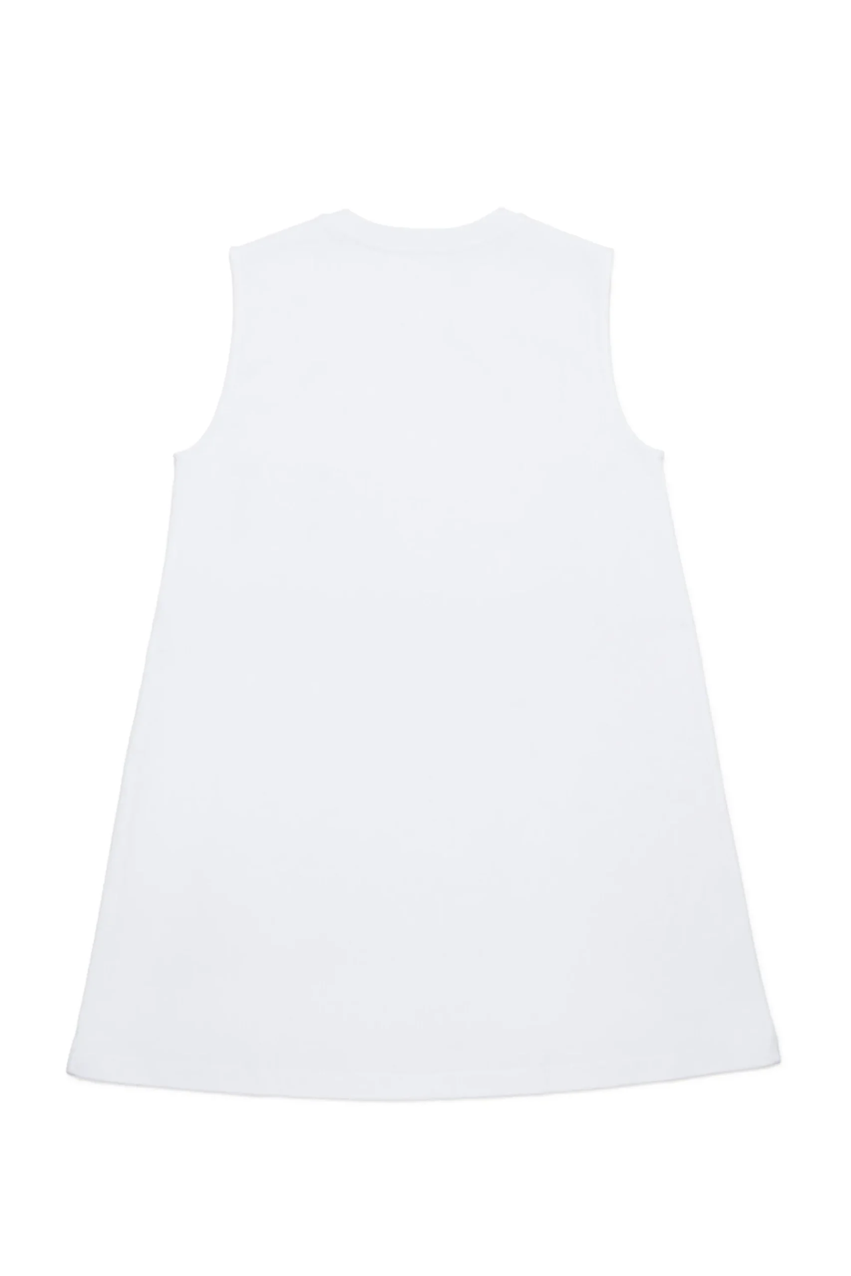 Swimwear | Swimwear>MM6 MAISON MARGIELA Sleeveless cover-up dress with Numeric logo white