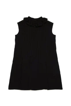 Dresses>N°21 Sleeveless crepe dress black