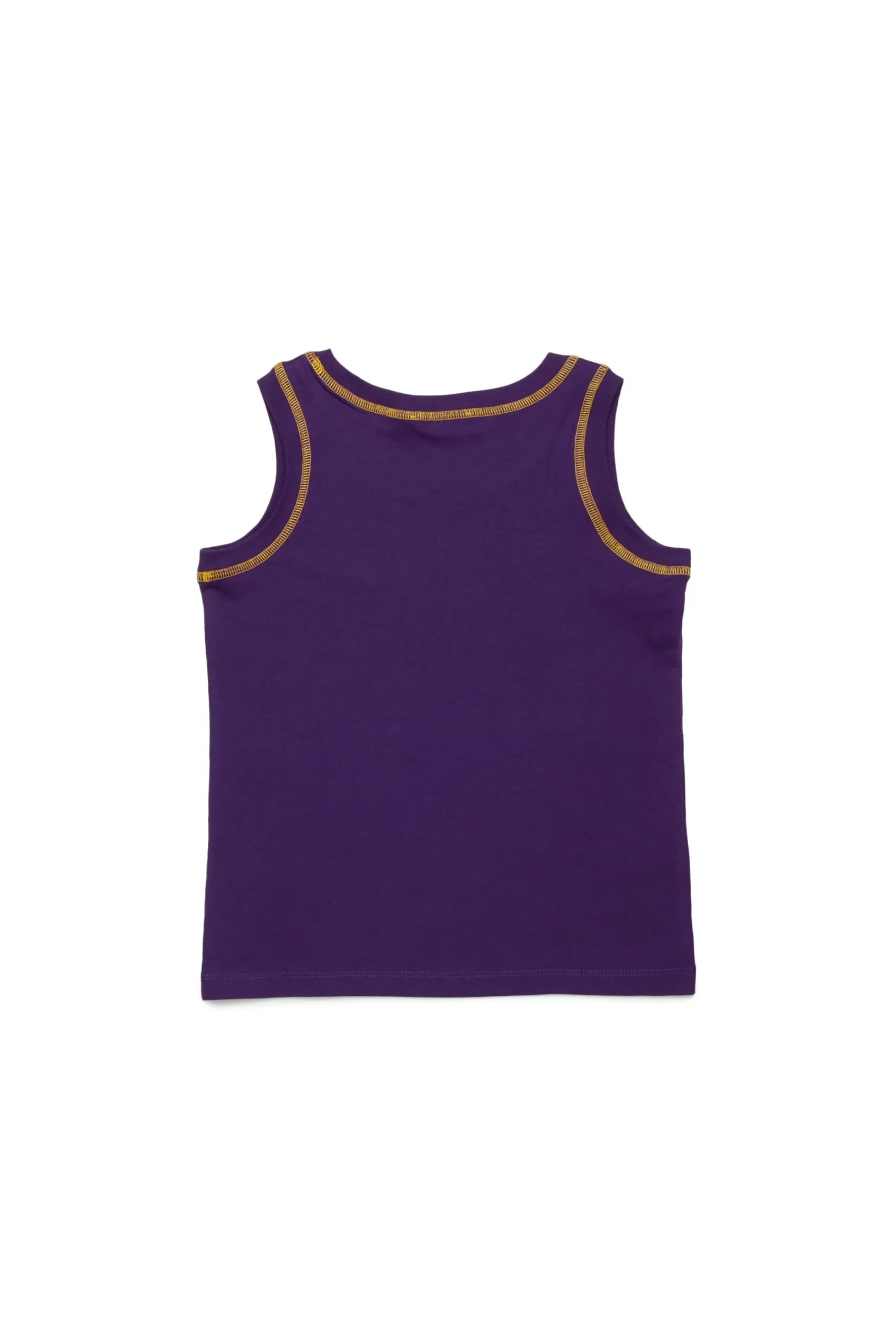 T-Shirts | Activewear>MARNI Sleeveless T-shirt with contrasting seams violet