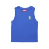 Swimwear | Swimwear>DIESEL Sleeveless T-shirt with Palm graphics bright bluette