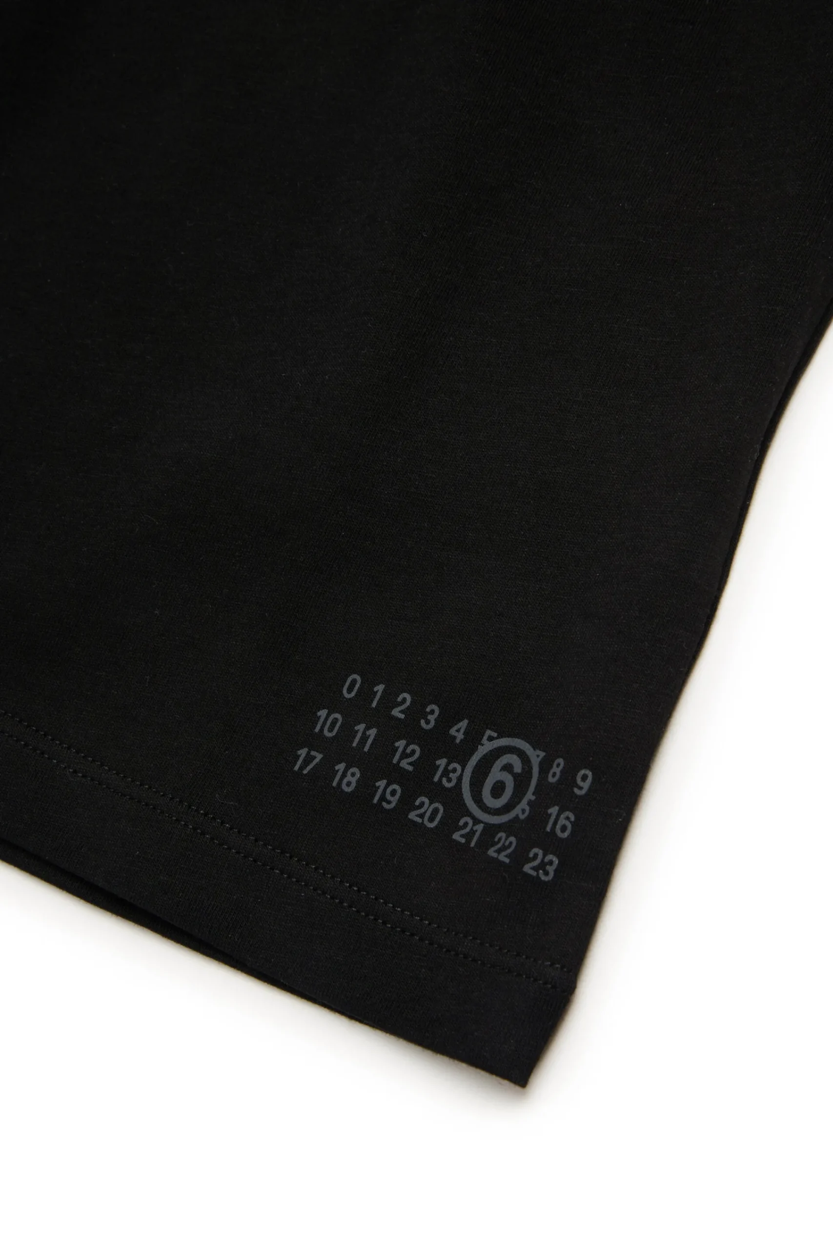T-Shirts | T-Shirts>MM6 MAISON MARGIELA Sleeveless T-shirt with gathers black
