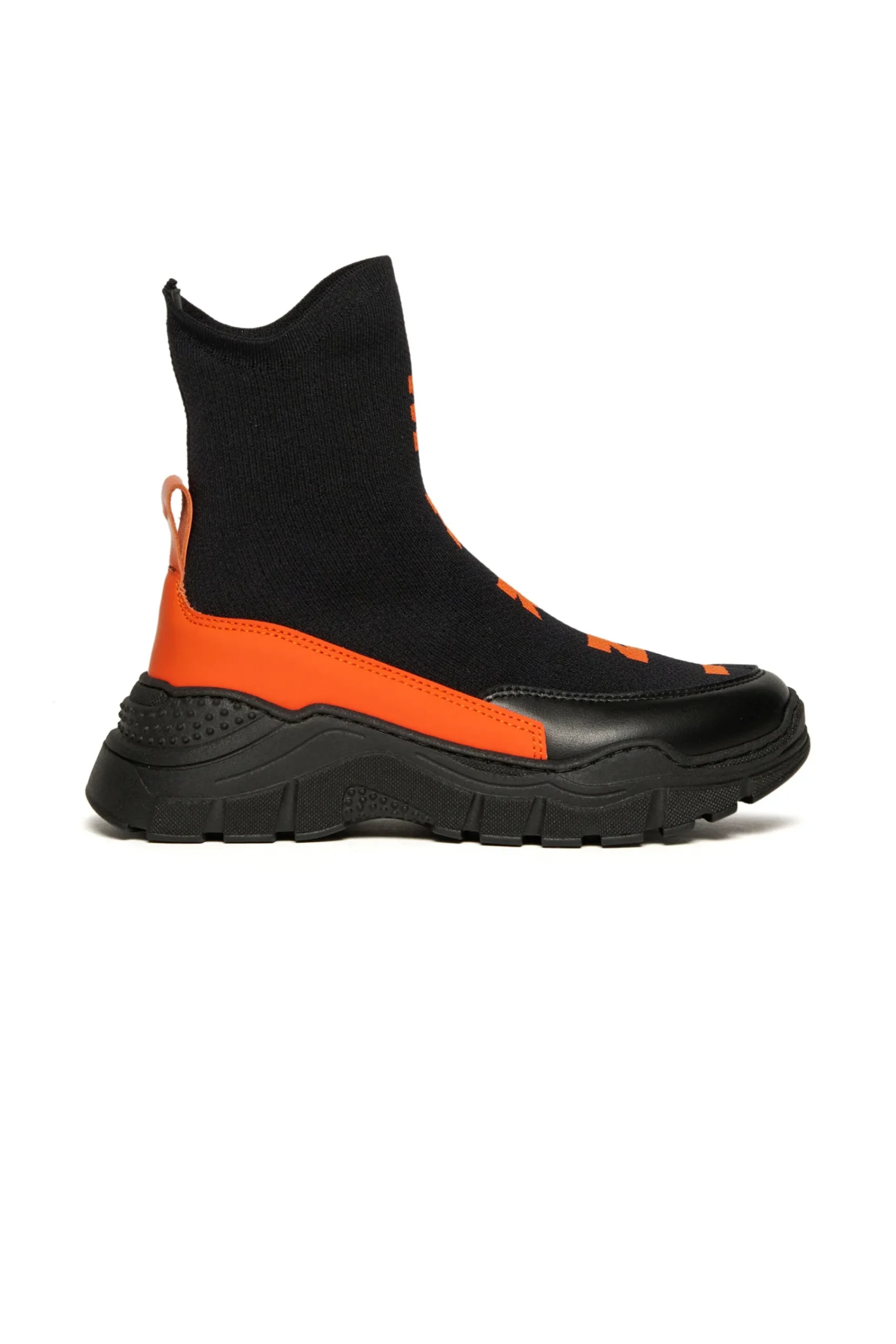 Sneakers | Sneakers>MARNI Sock trainers with maxi logo black