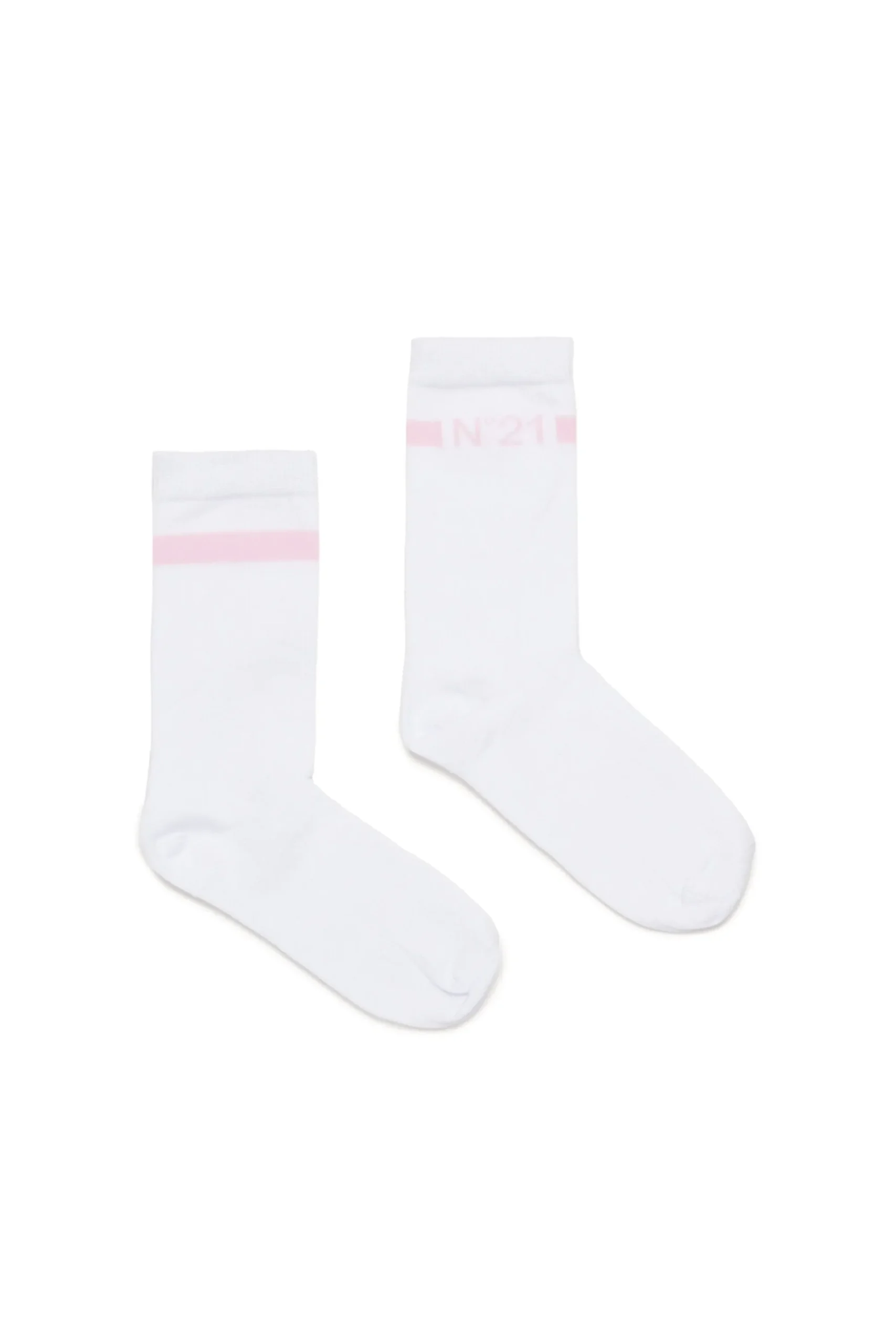 Socks | Socks>N°21 Socks branded with institutional logo white