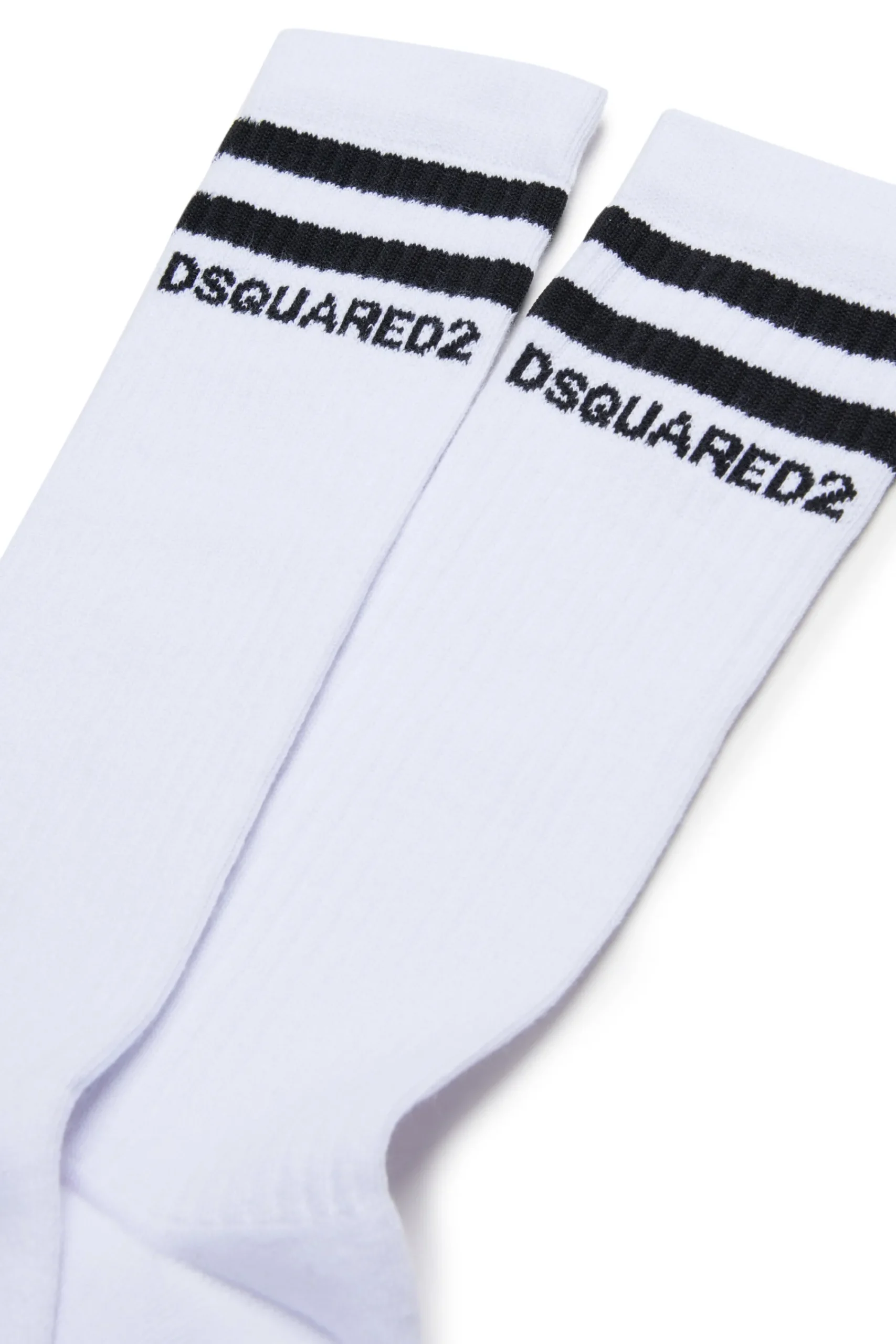 Socks | Socks>DSQUARED2 Socks with logo white