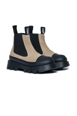 Boots And Combat Boots | Boots And Combat Boots>MM6 MAISON MARGIELA Suede Chelsea boots brown