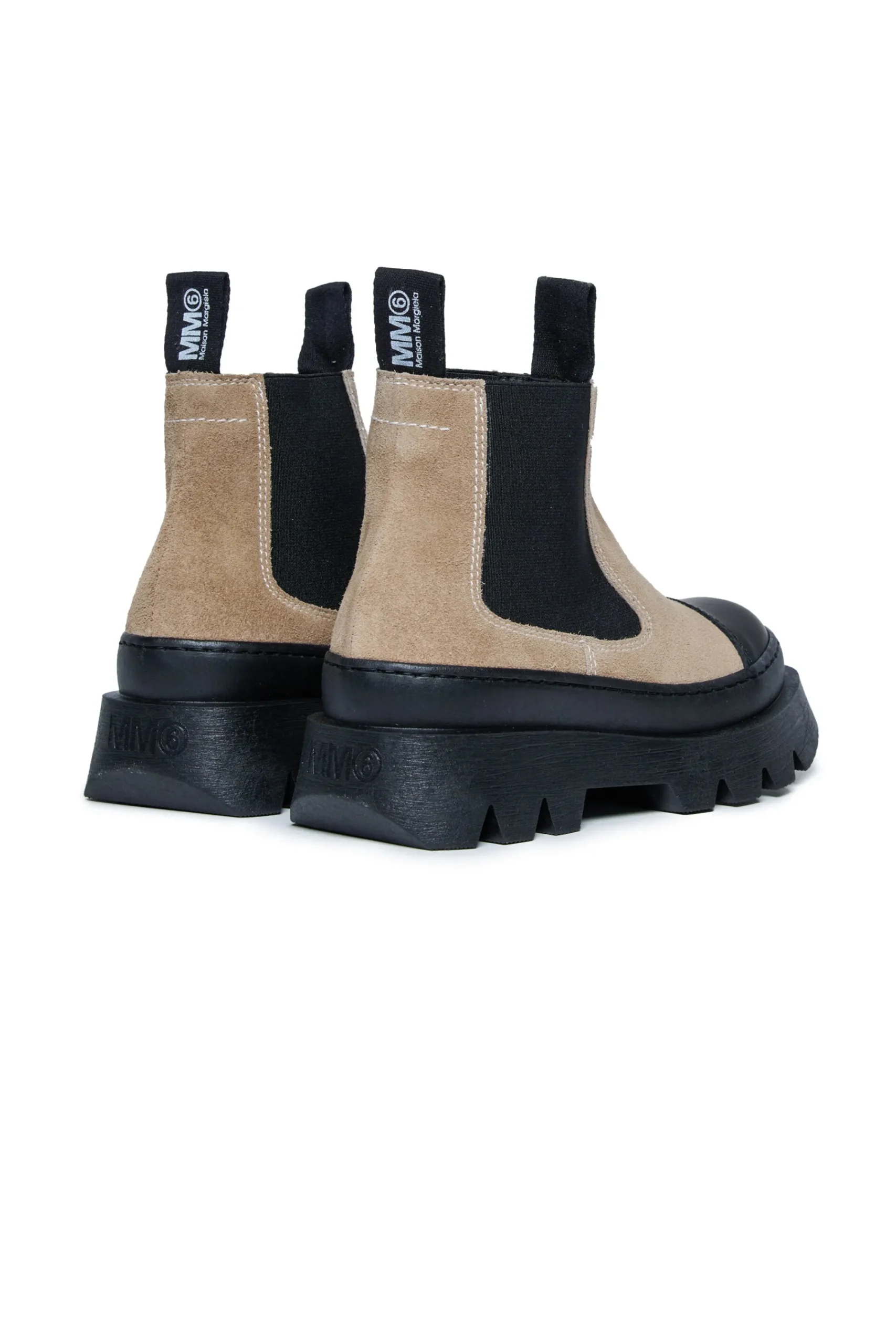 Boots And Combat Boots | Boots And Combat Boots>MM6 MAISON MARGIELA Suede Chelsea boots brown