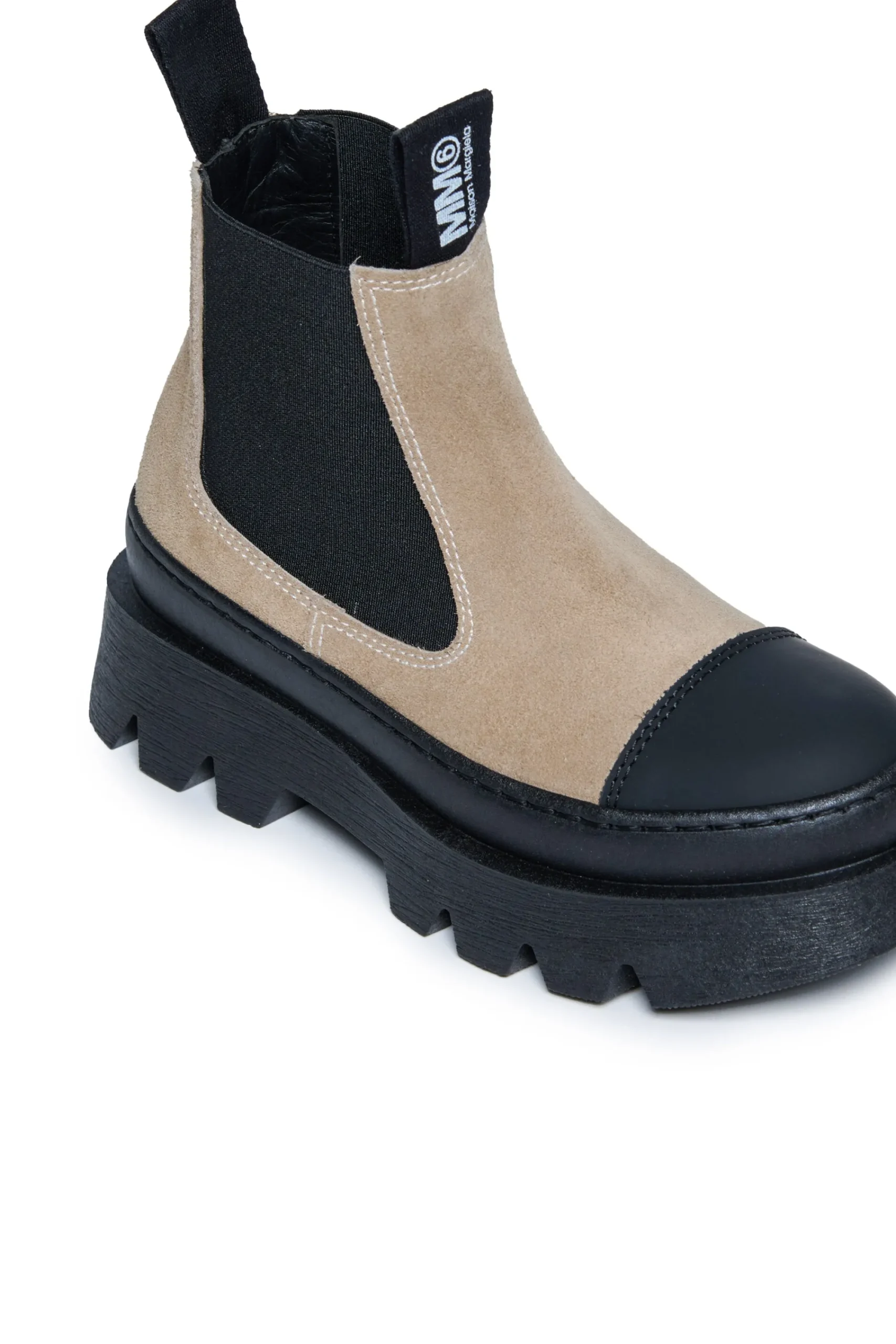 Boots And Combat Boots | Boots And Combat Boots>MM6 MAISON MARGIELA Suede Chelsea boots brown