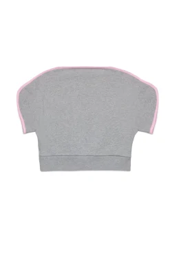 Sweatshirts | Activewear>N°21 Sweatshirt with boat neckline grey melange