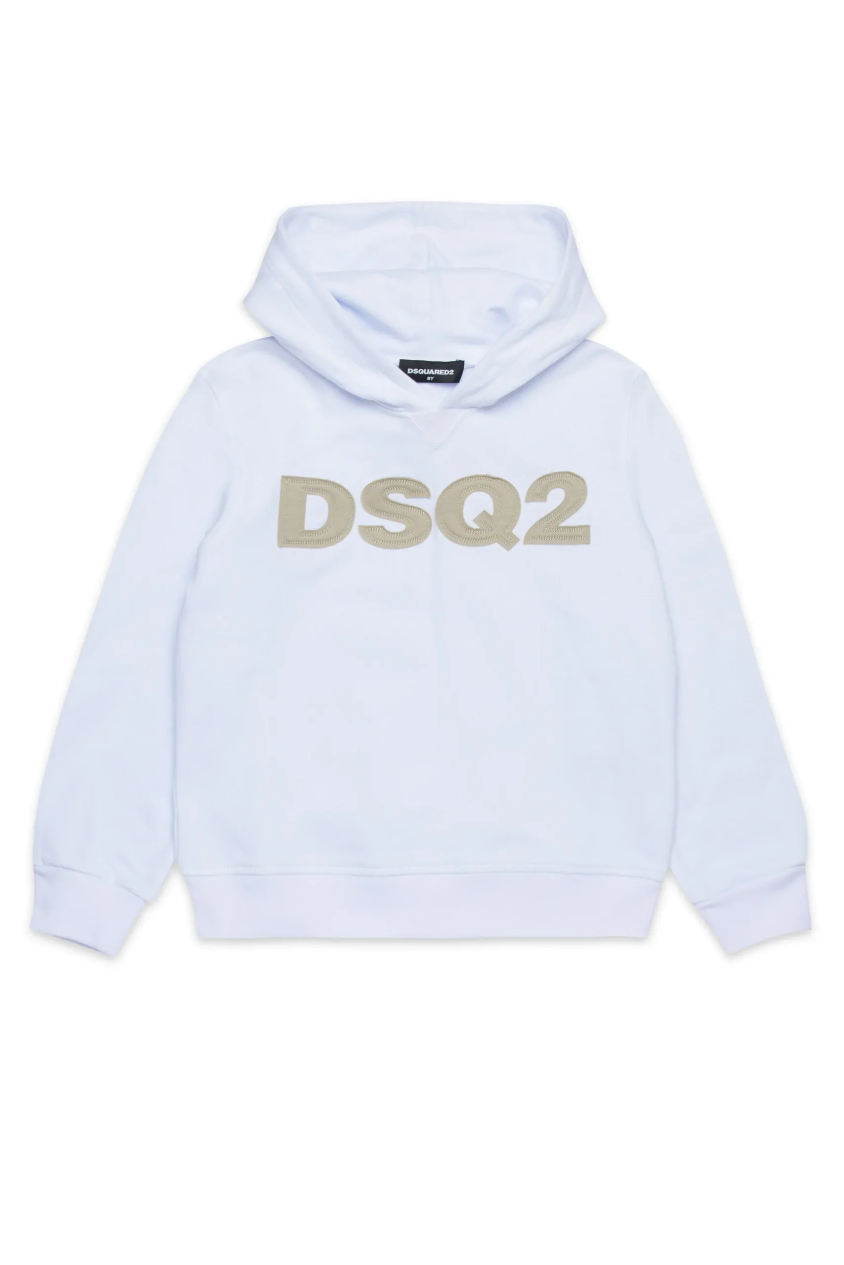 Sweatshirts | Logomania>DSQUARED2 Sweatshirt with DSQ2 logo white