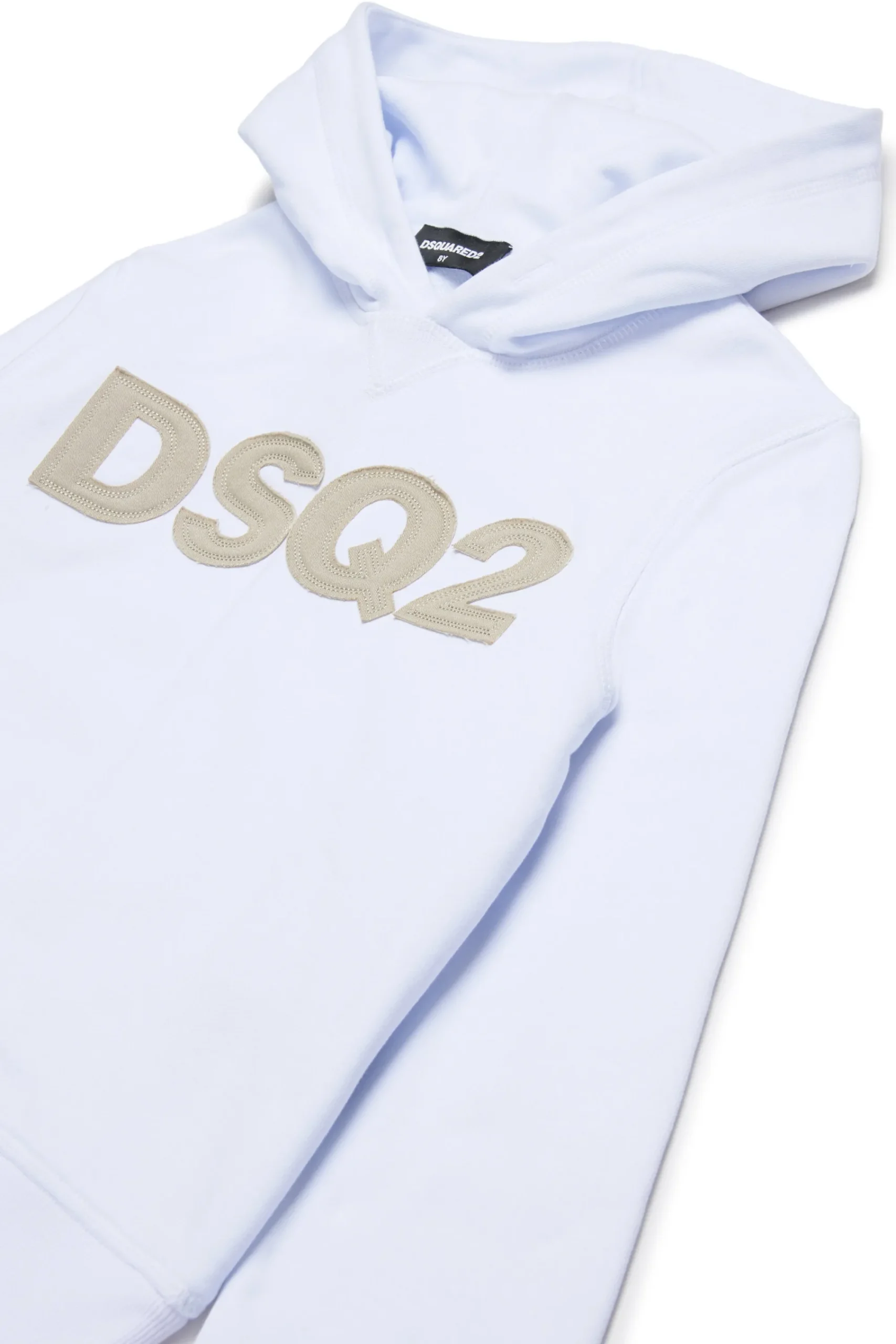 Sweatshirts | Logomania>DSQUARED2 Sweatshirt with DSQ2 logo white