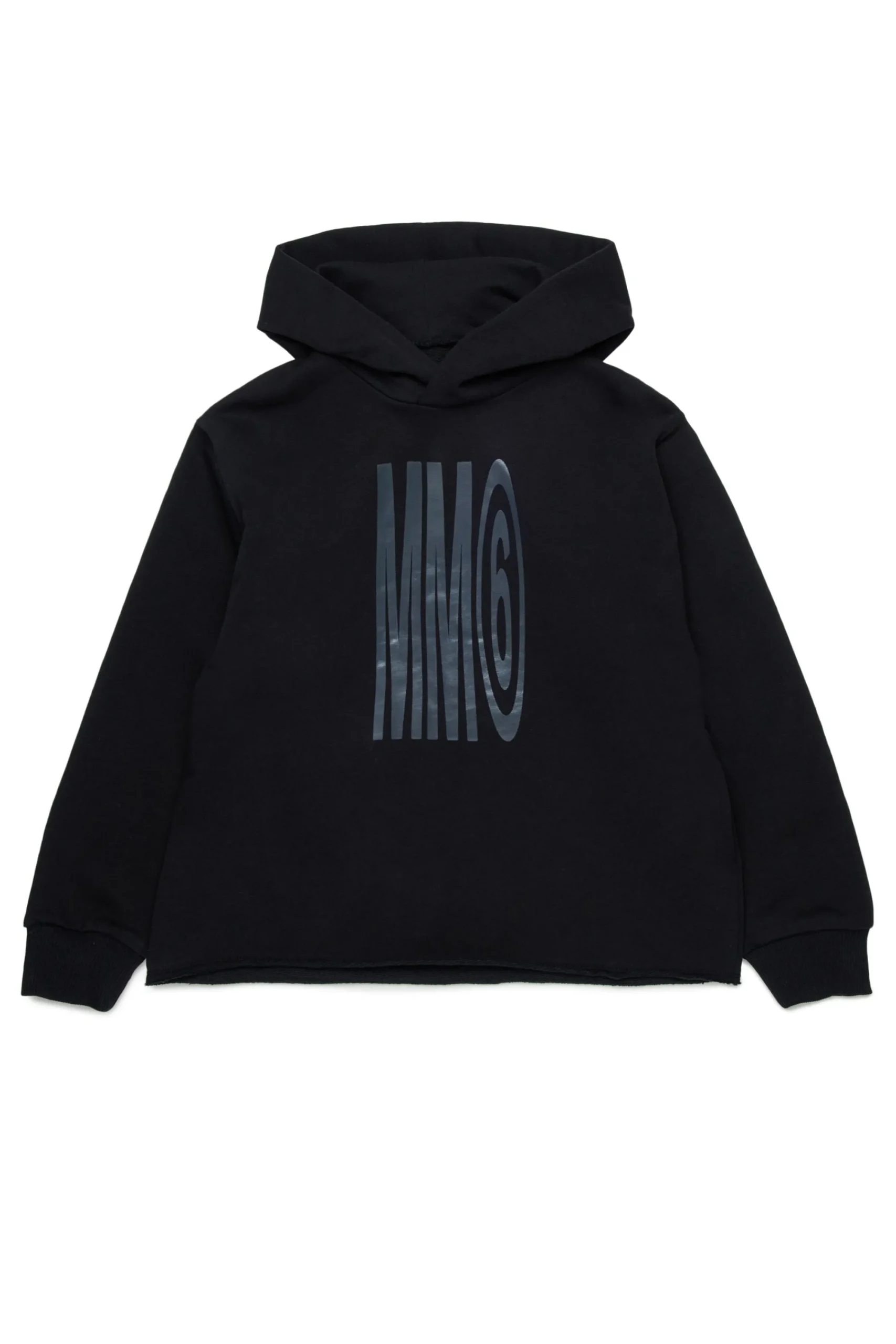 Sweatshirts | Logomania>MM6 MAISON MARGIELA Sweatshirt with institutional logo black