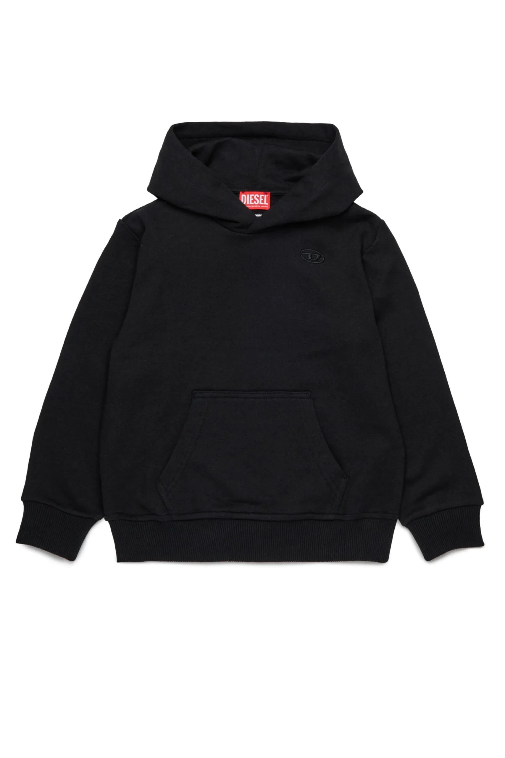 Oval D By Diesel | Oval D By Diesel>DIESEL Sweatshirt with maxi Oval D logo black