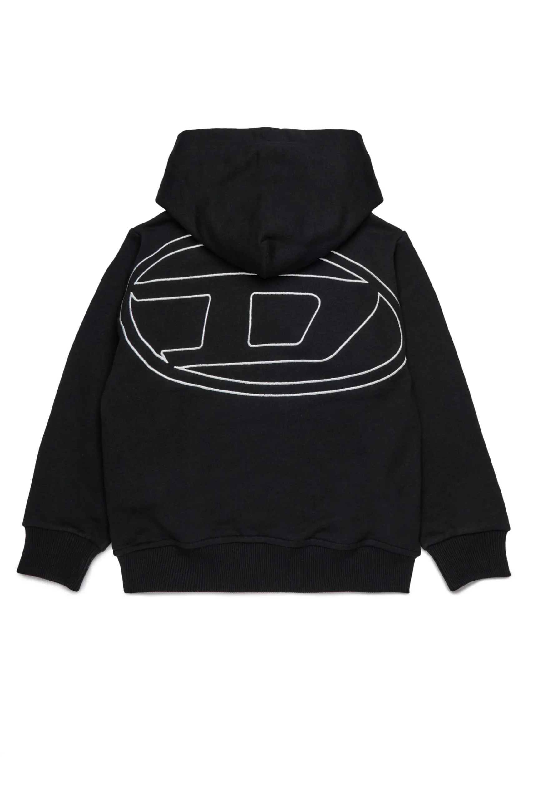 Oval D By Diesel | Oval D By Diesel>DIESEL Sweatshirt with maxi Oval D logo black