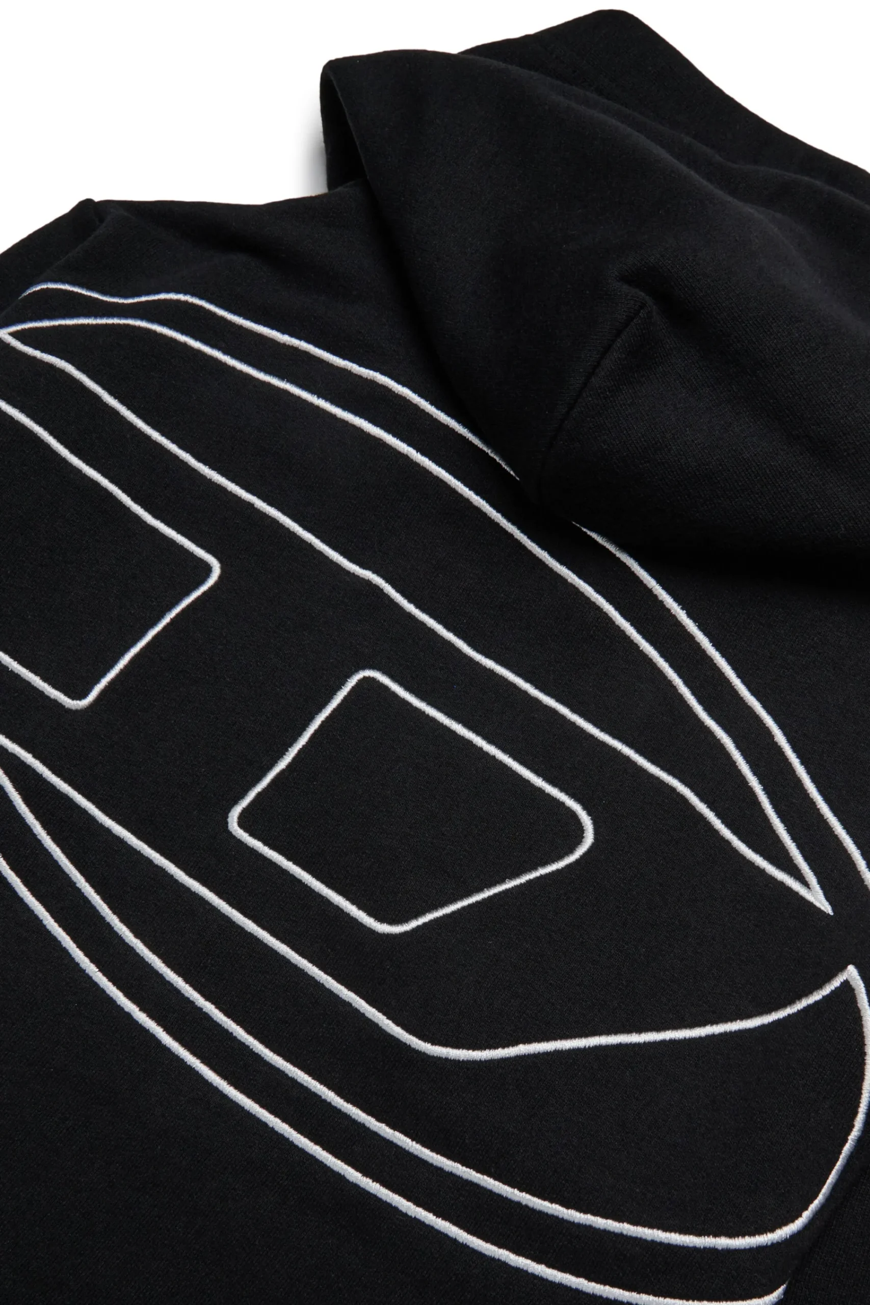 Oval D By Diesel | Oval D By Diesel>DIESEL Sweatshirt with maxi Oval D logo black