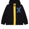 Sweatshirts | Sweatshirts>DSQUARED2 Sweatshirt with maxi zip black