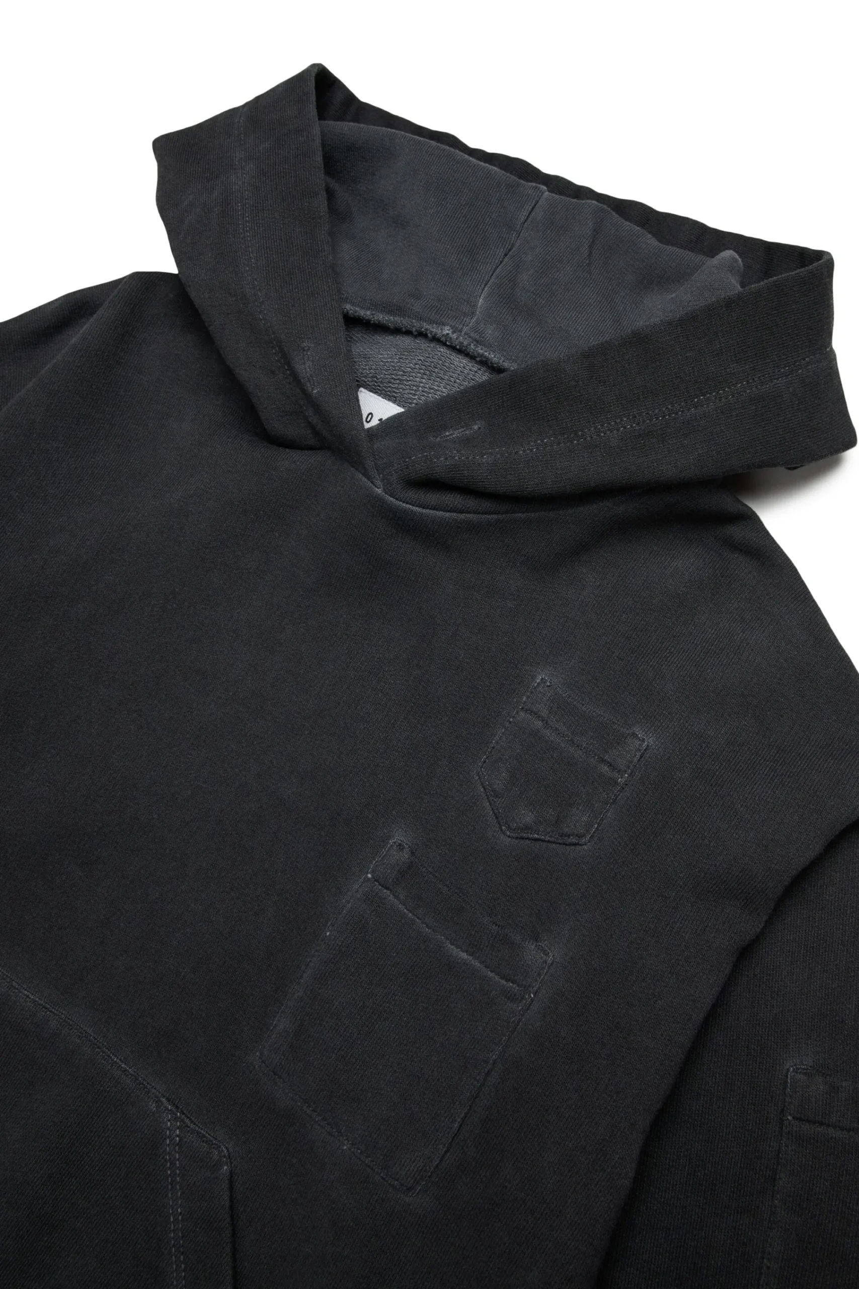 Sweatshirts | Sweatshirts>MM6 MAISON MARGIELA Sweatshirt with pockets and Happy Star graphics black