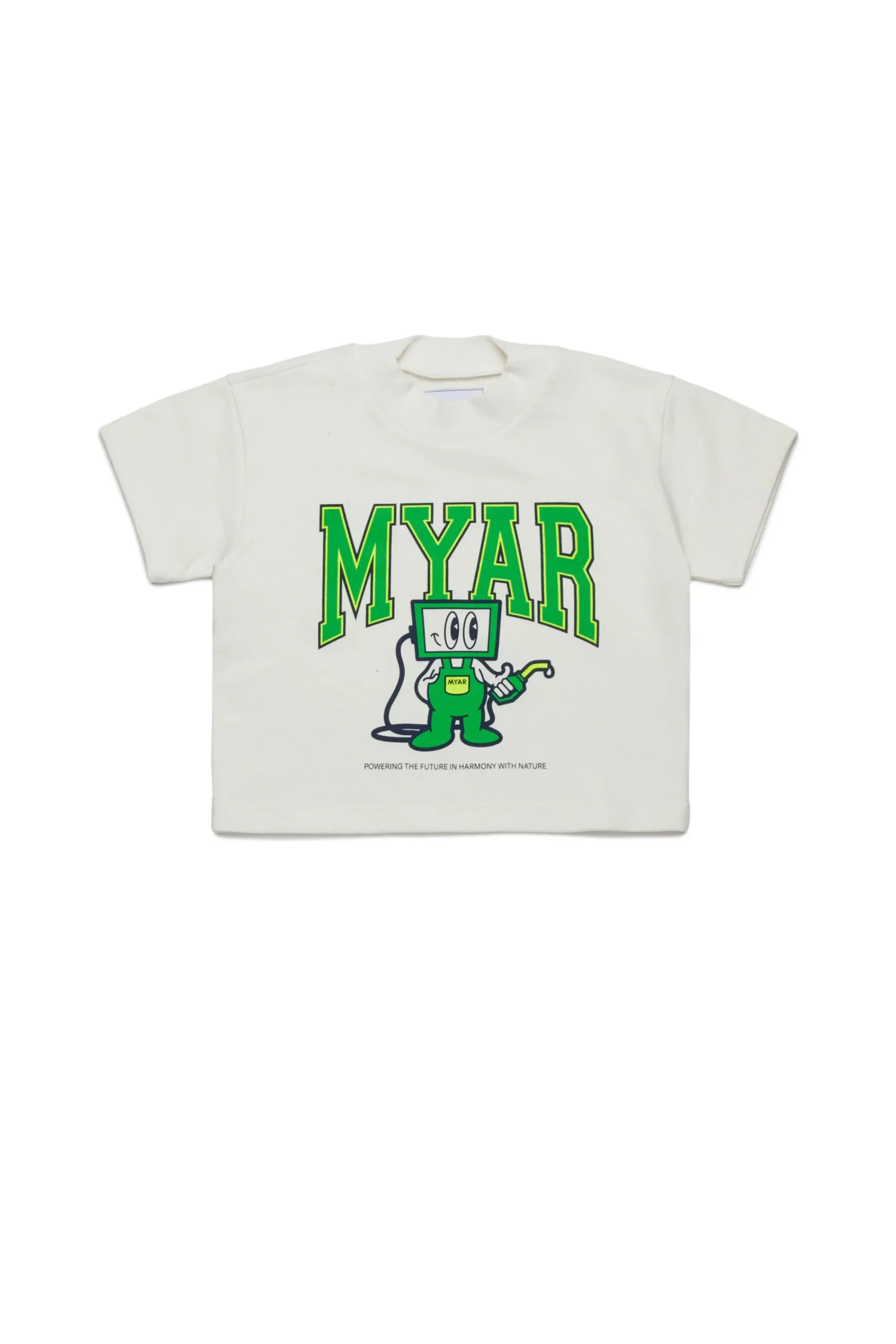 Sweatshirts | Sweatshirts>MYAR Sweatshirt with Pumpman graphic off white
