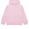 Sweatshirts | Activewear>MARNI Sweatshirt with zip and contrasting seams light pink