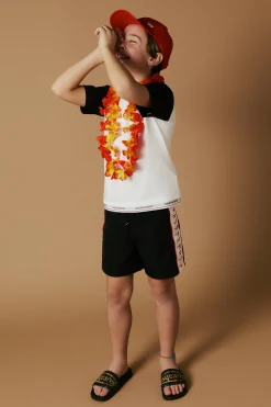 Swimwear | Swimwear>DIESEL Swimsuit with branded bands black