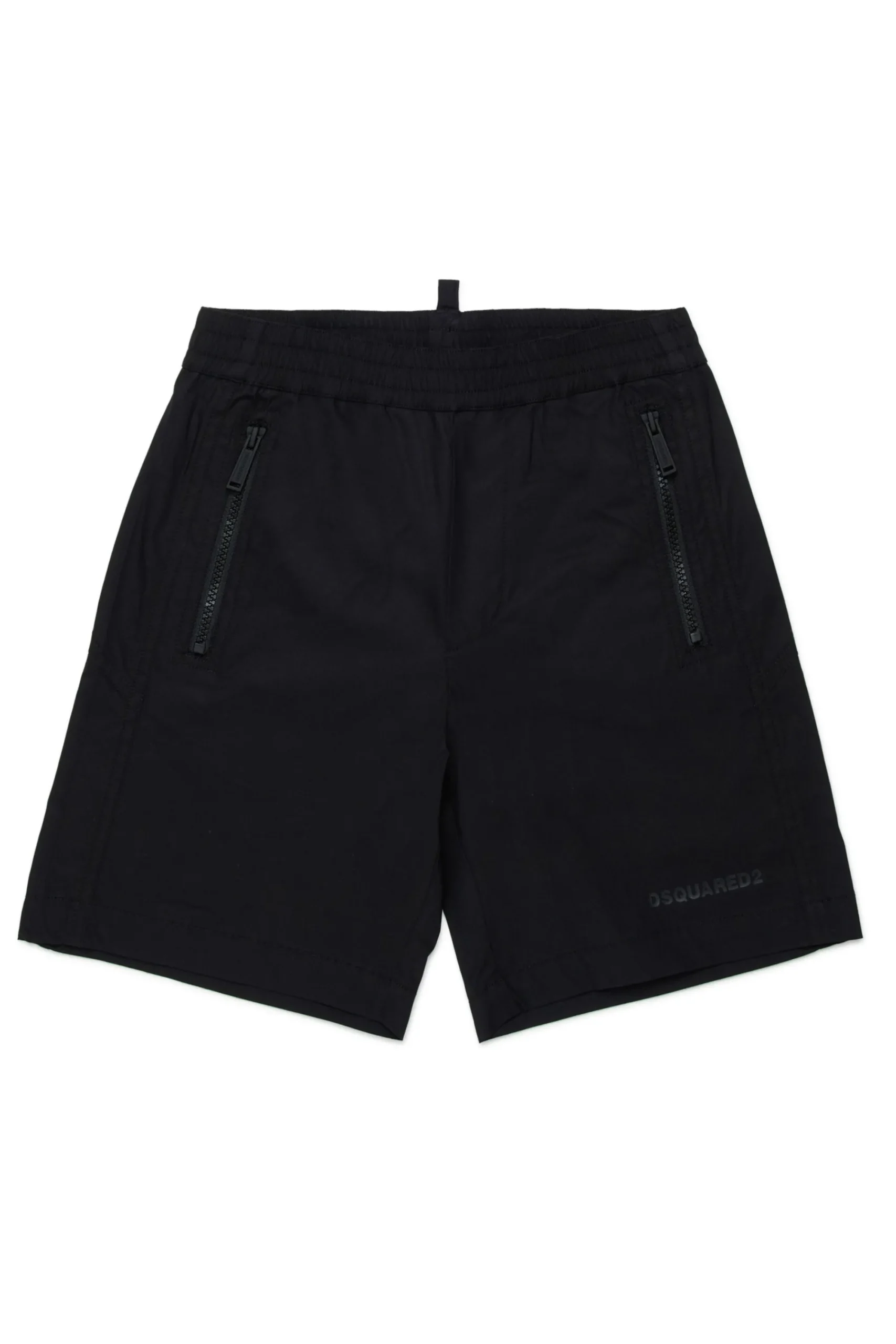 Shorts | Activewear>DSQUARED2 Technical cotton tennis shorts black