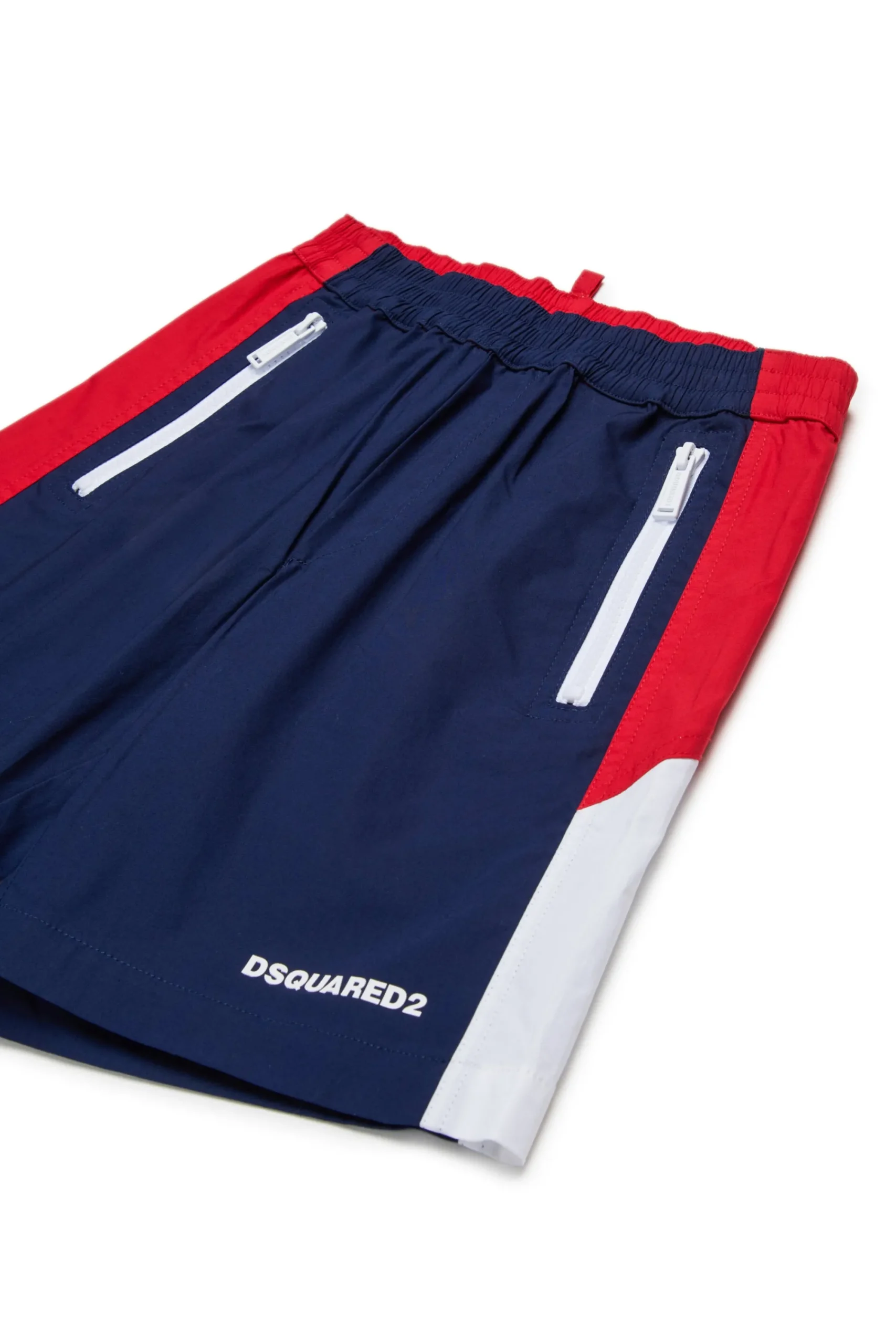 Shorts | Activewear>DSQUARED2 Technical cotton tennis shorts dark blue
