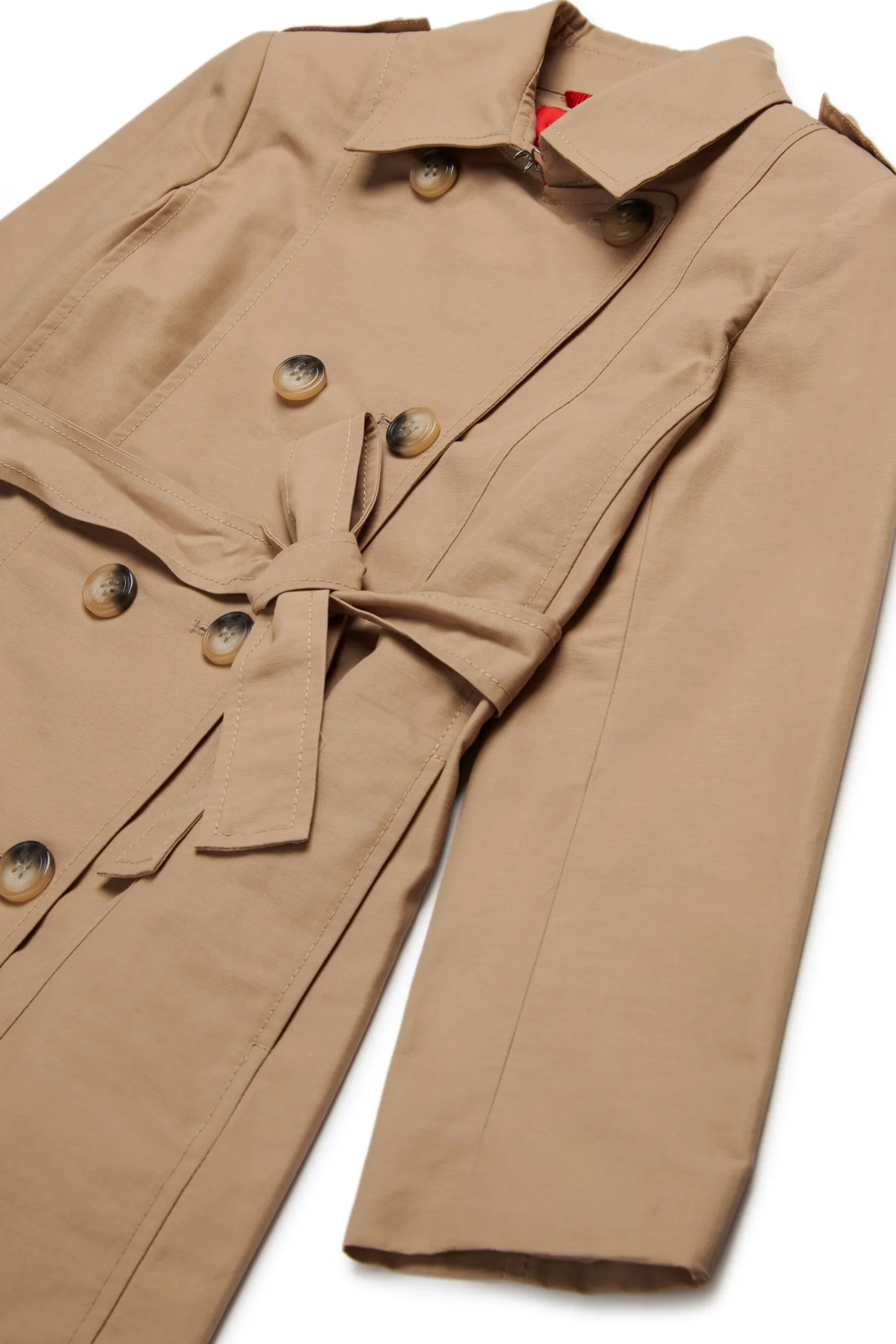 Jackets And Padded Jackets>MAX&Co. Technical cotton trench coat warm camel