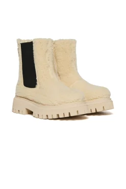 Boots And Combat Boots | Boots And Combat Boots>MARNI Teddy Chelsea boots beige