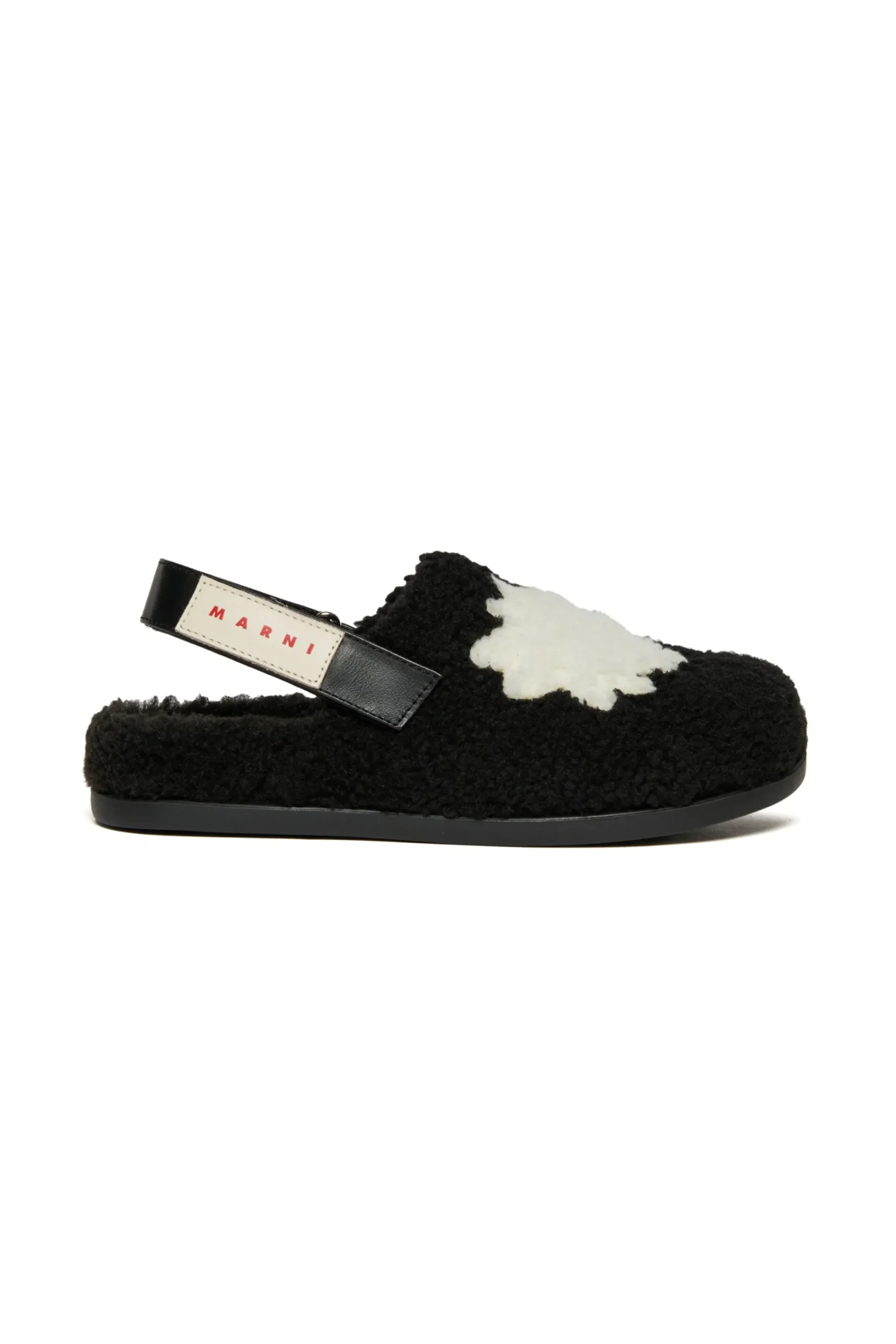 Slippers And Sandals | Slippers And Sandals>MARNI Teddy mules with star black