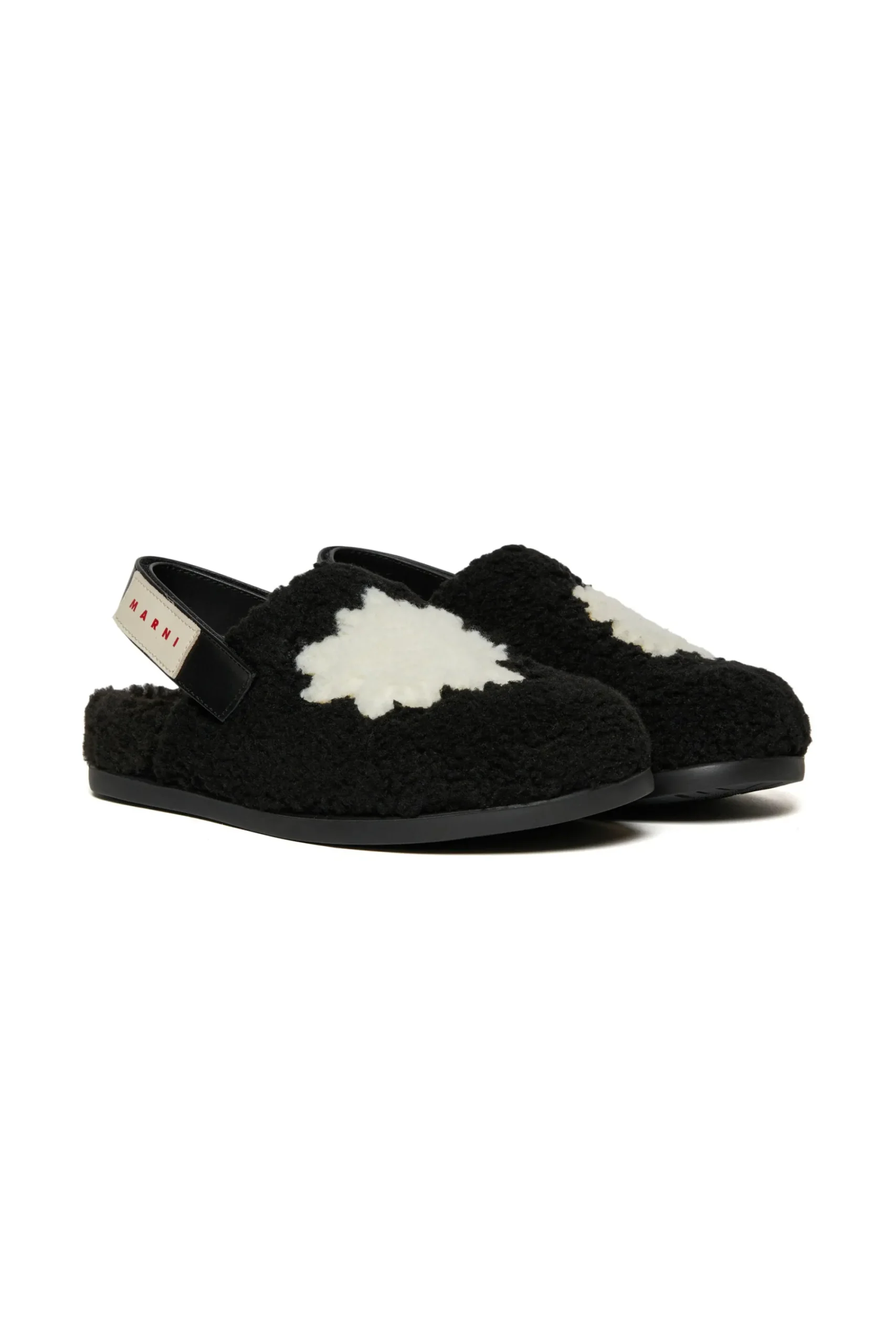 Slippers And Sandals | Slippers And Sandals>MARNI Teddy mules with star black