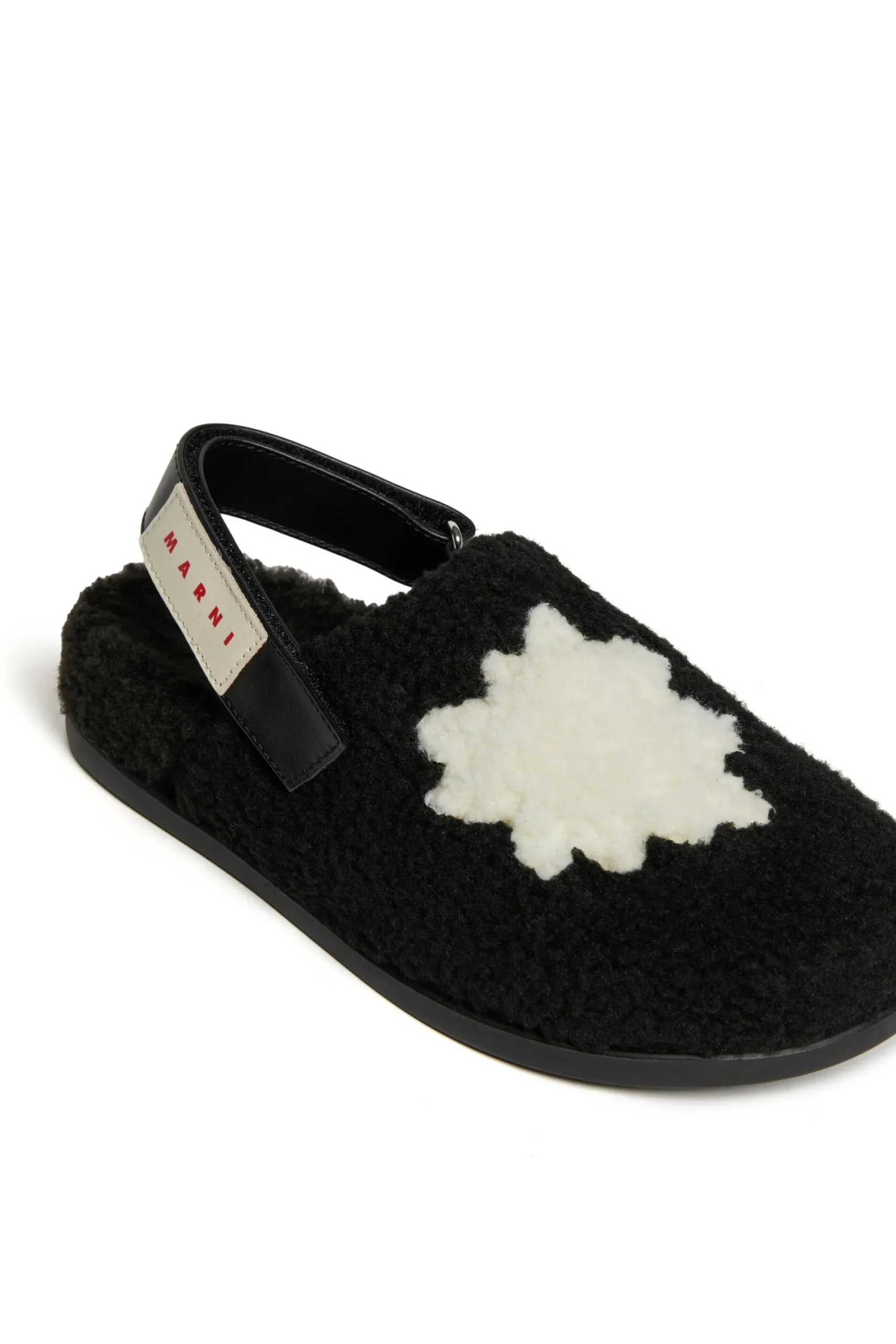 Slippers And Sandals | Slippers And Sandals>MARNI Teddy mules with star black