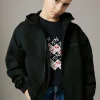 Jackets And Padded Jackets | Activewear>DSQUARED2 Tennis-style windbreaker jacket black