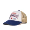 Hats And Caps | Logomania>DSQUARED2 Trucker hat with Canada graphics placid blue
