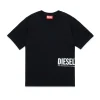 Swimwear | Swimwear>DIESEL T-shirt branded with side logo black