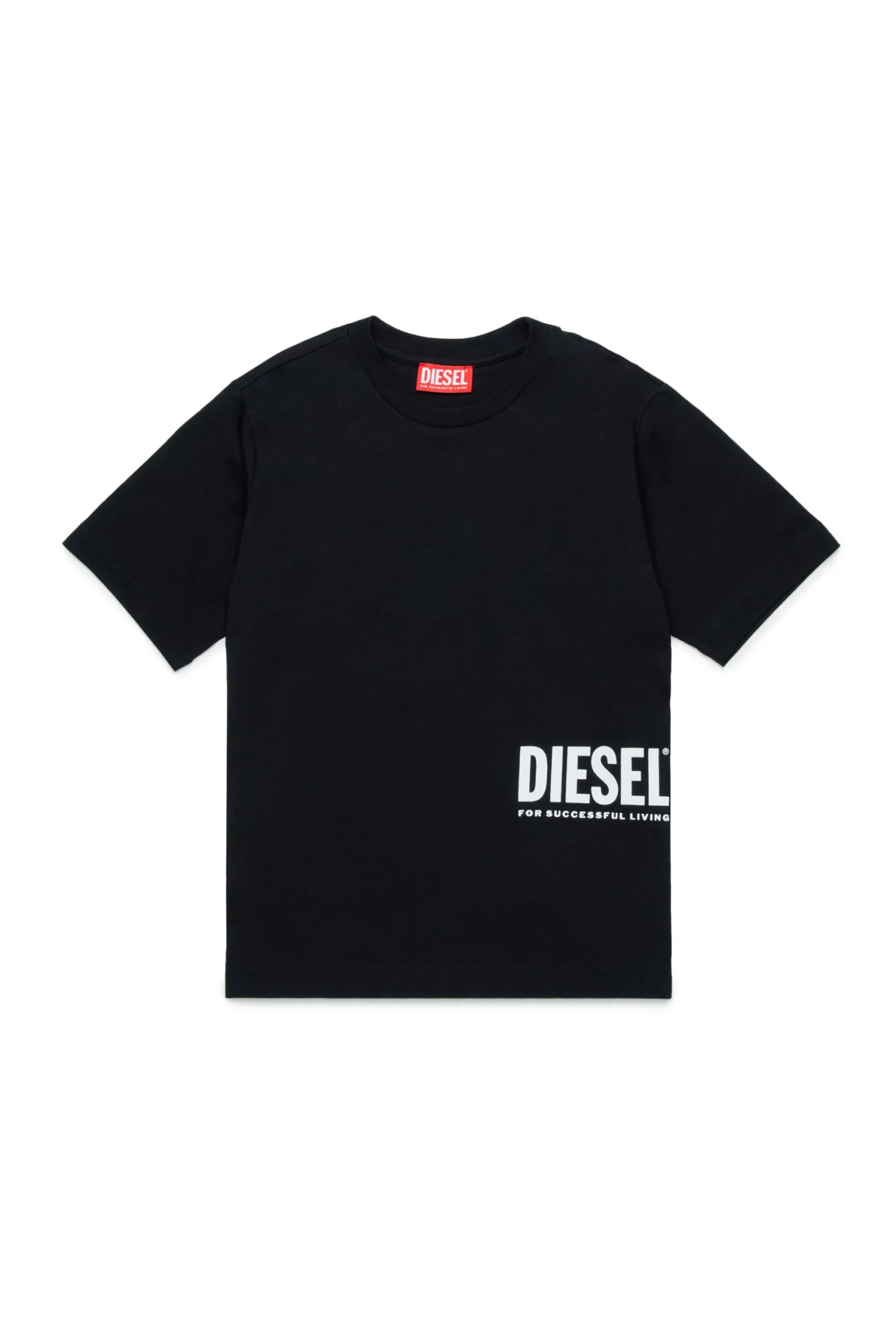 Swimwear | Swimwear>DIESEL T-shirt branded with side logo black