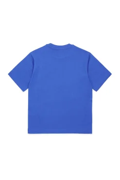 Swimwear | Swimwear>DIESEL T-shirt branded with side logo bright bluette