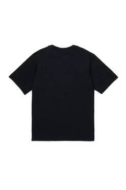 Swimwear | Swimwear>DIESEL T-shirt branded with side logo black